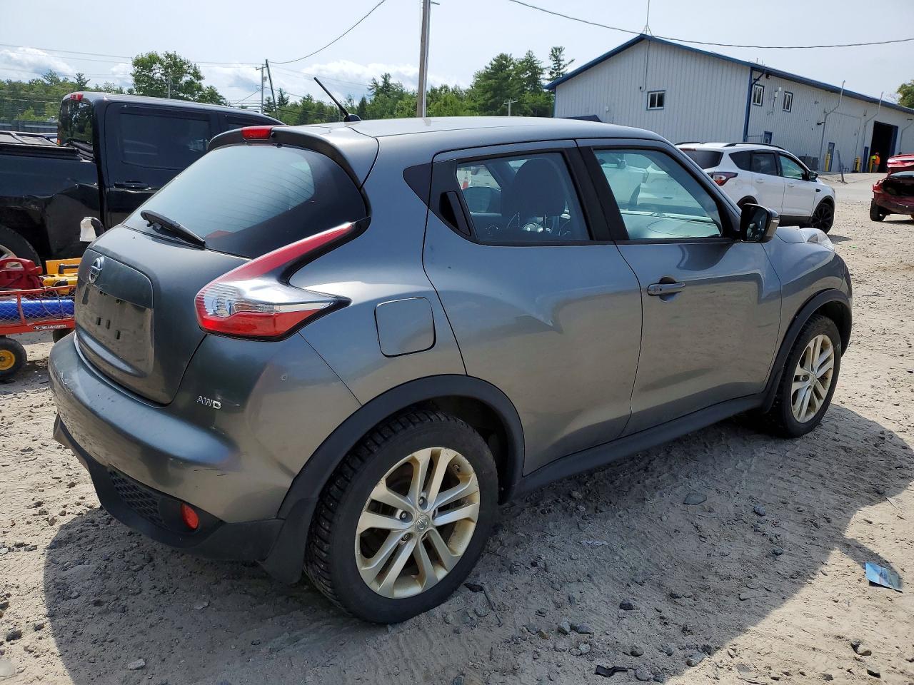 2015 Nissan Juke S Gray vin: JN8AF5MV7FT564651