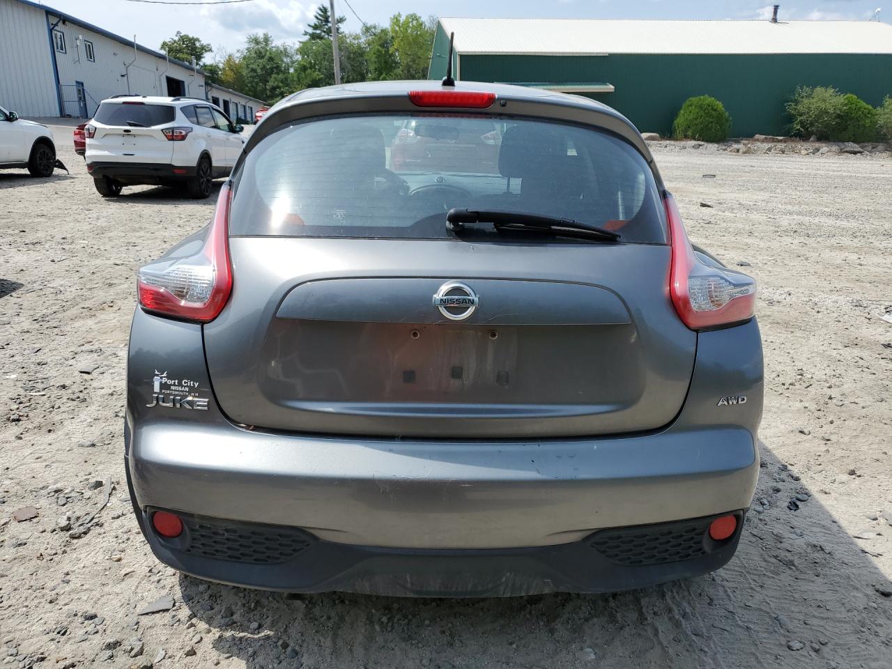 2015 Nissan Juke S Gray vin: JN8AF5MV7FT564651