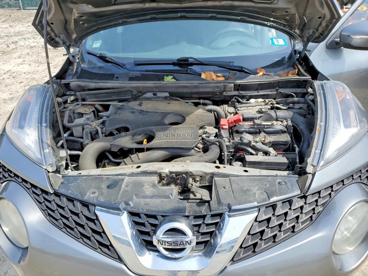 2015 Nissan Juke S Gray vin: JN8AF5MV7FT564651