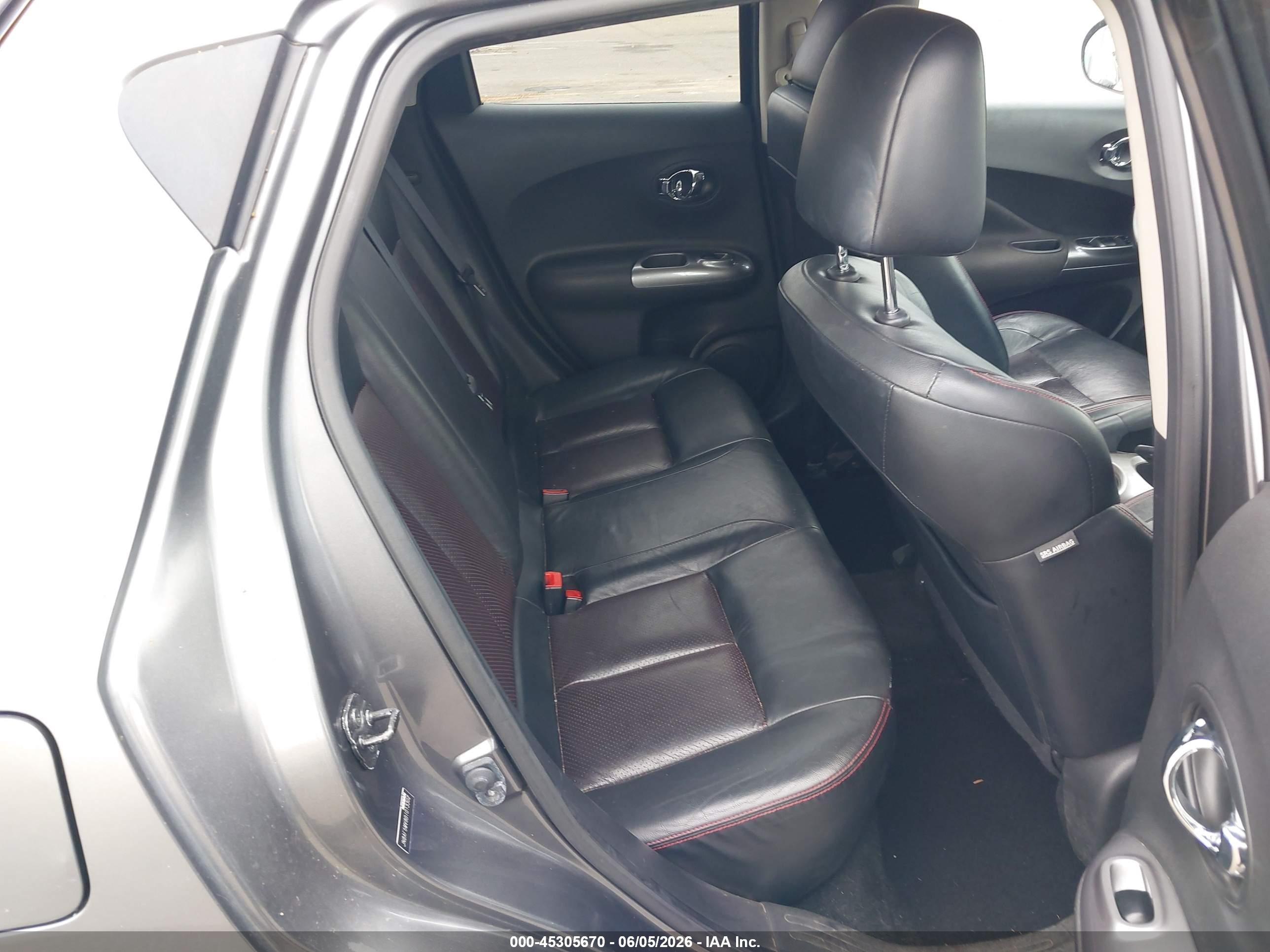 2011 Nissan Juke Sl Gray vin: JN8AF5MV8BT013302