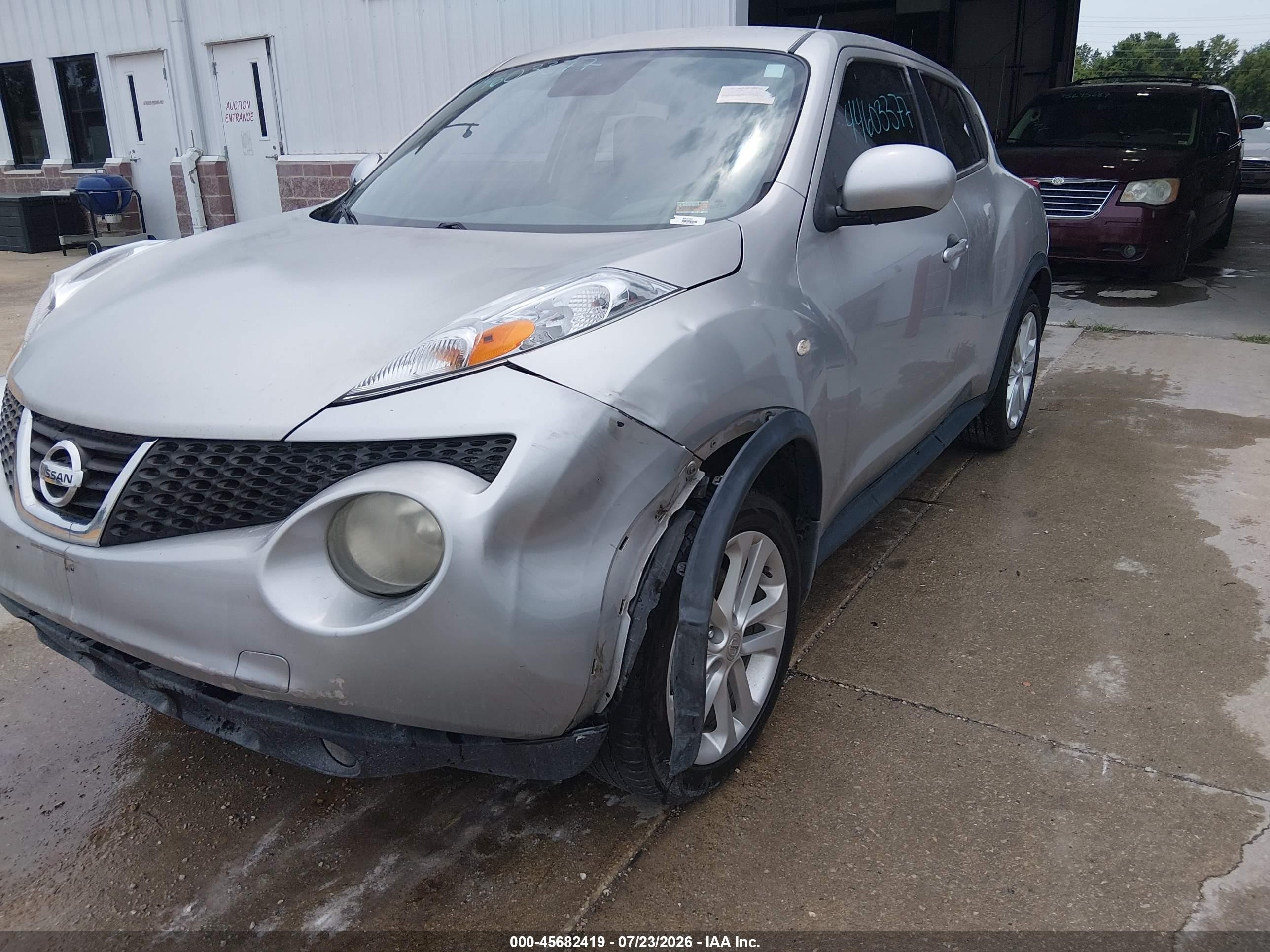 2011 Nissan Juke Sl Silver vin: JN8AF5MV8BT015955