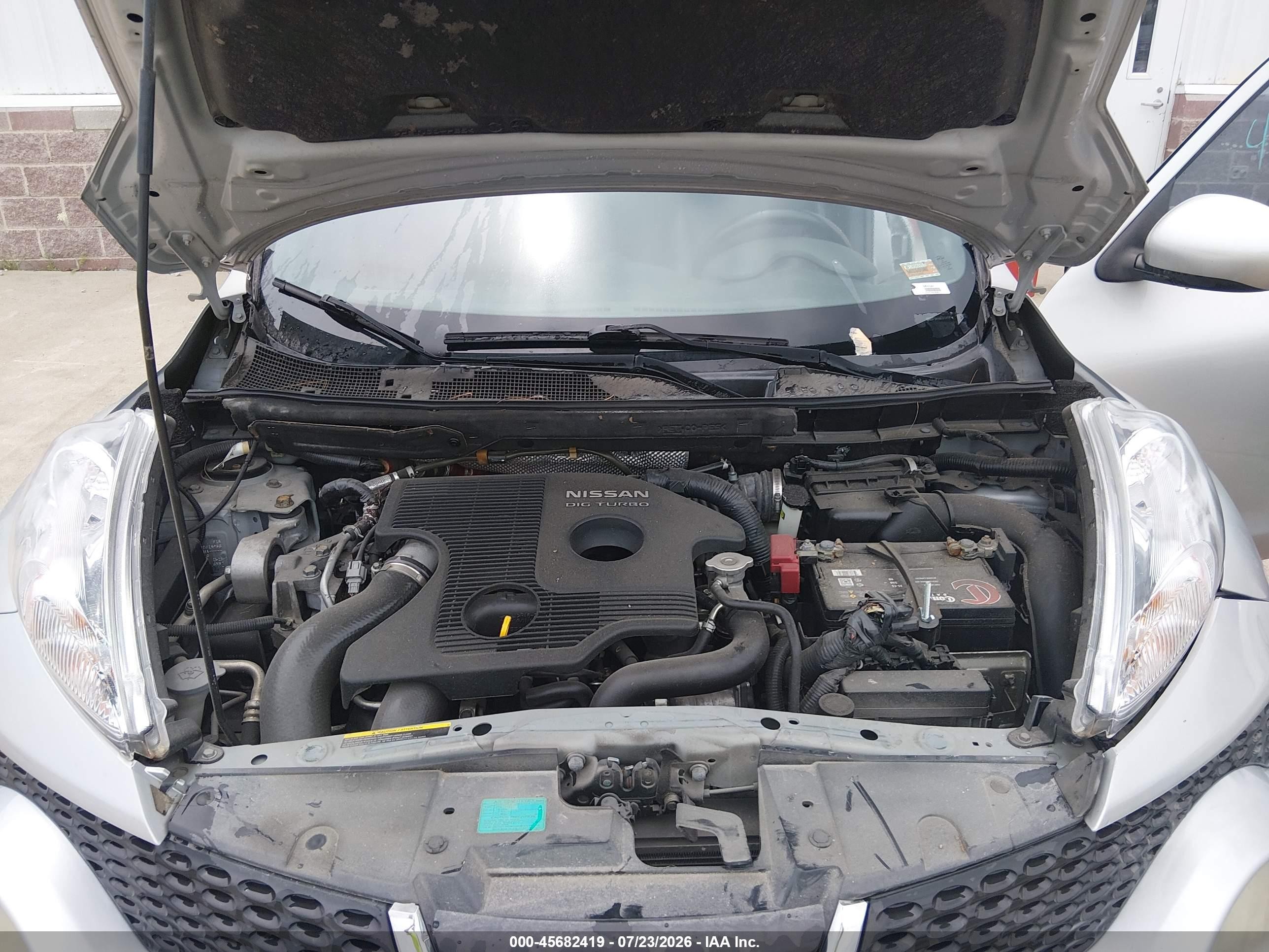 2011 Nissan Juke Sl Silver vin: JN8AF5MV8BT015955