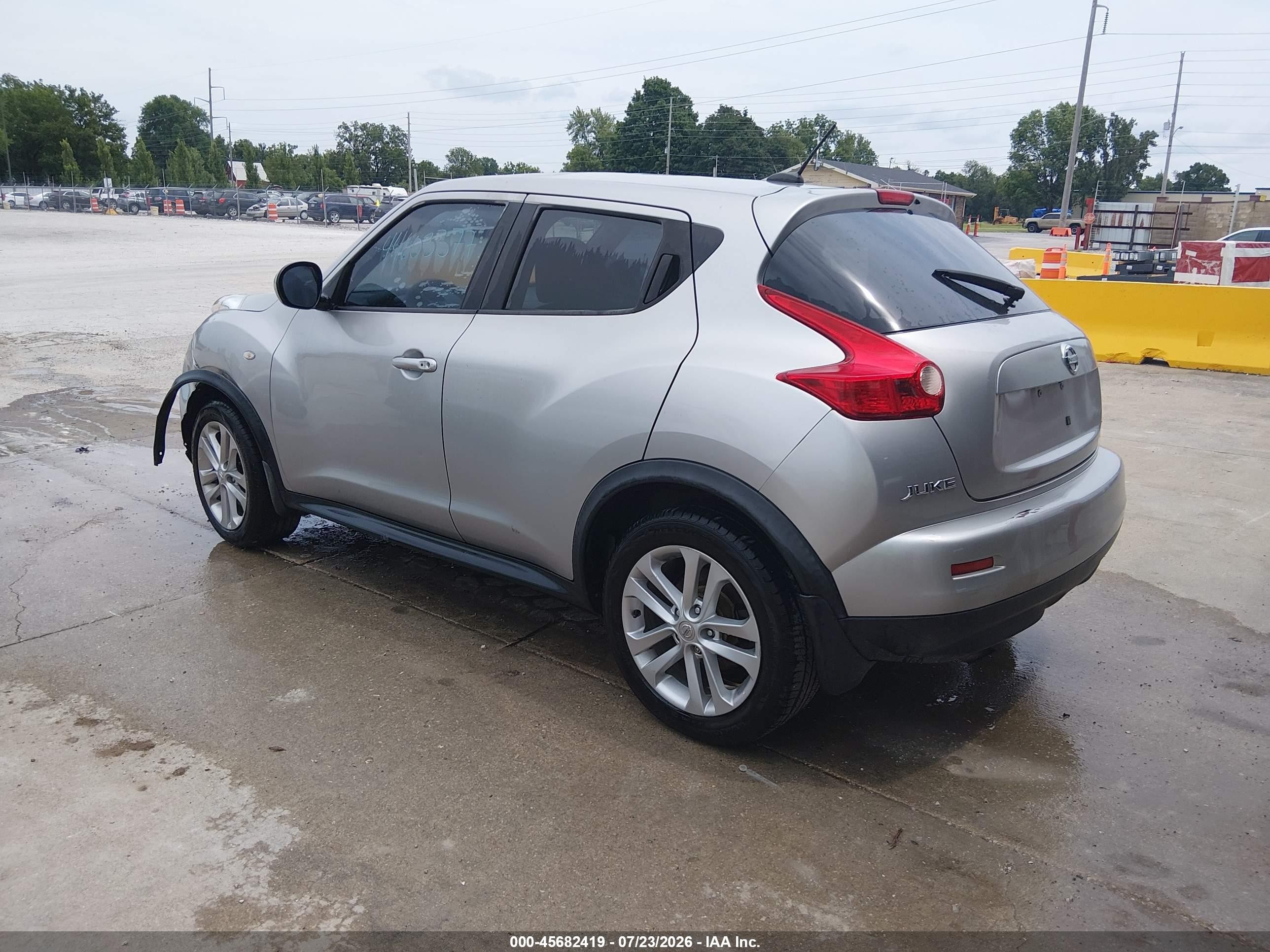 2011 Nissan Juke Sl Silver vin: JN8AF5MV8BT015955