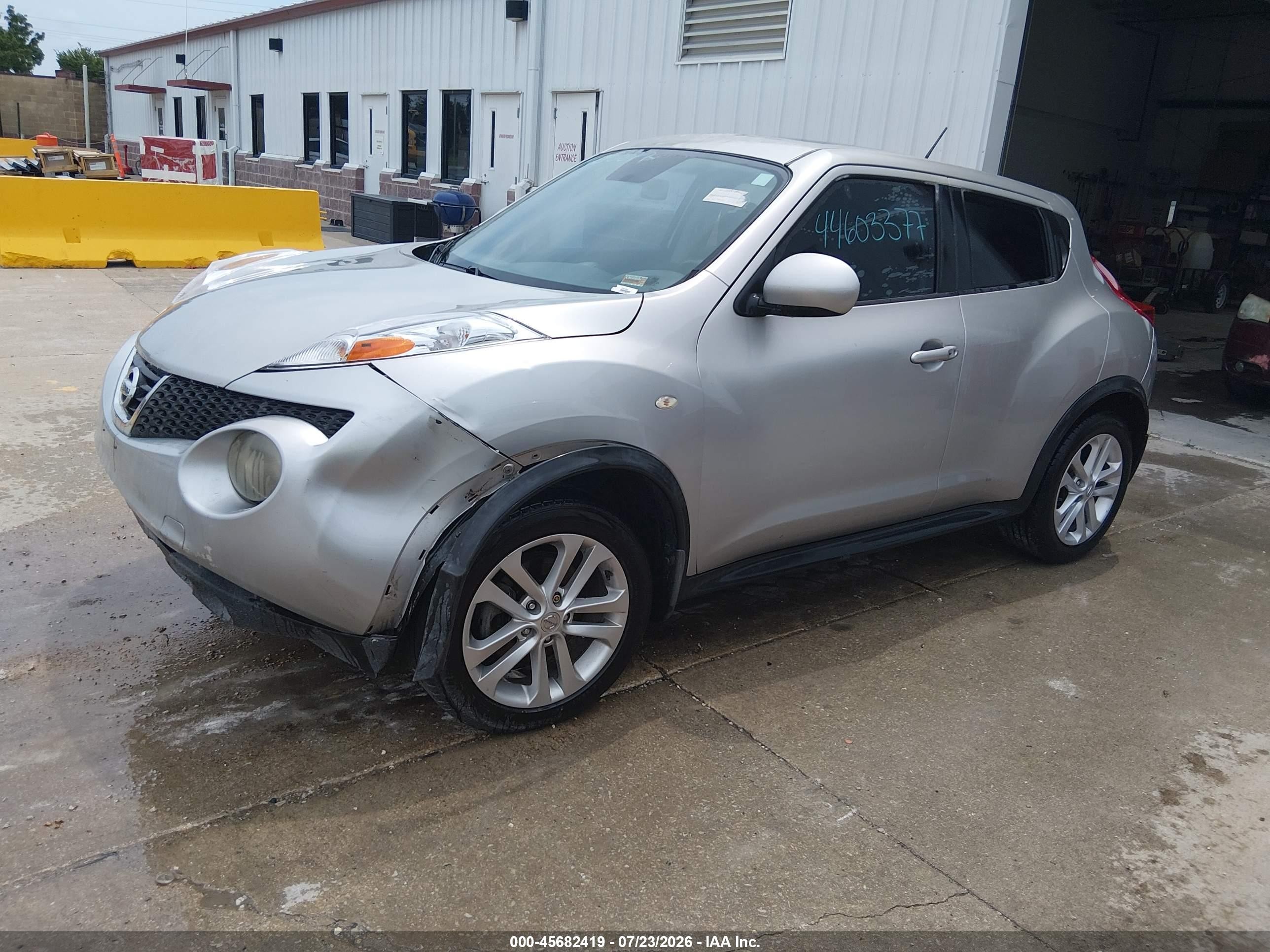 2011 Nissan Juke Sl Silver vin: JN8AF5MV8BT015955