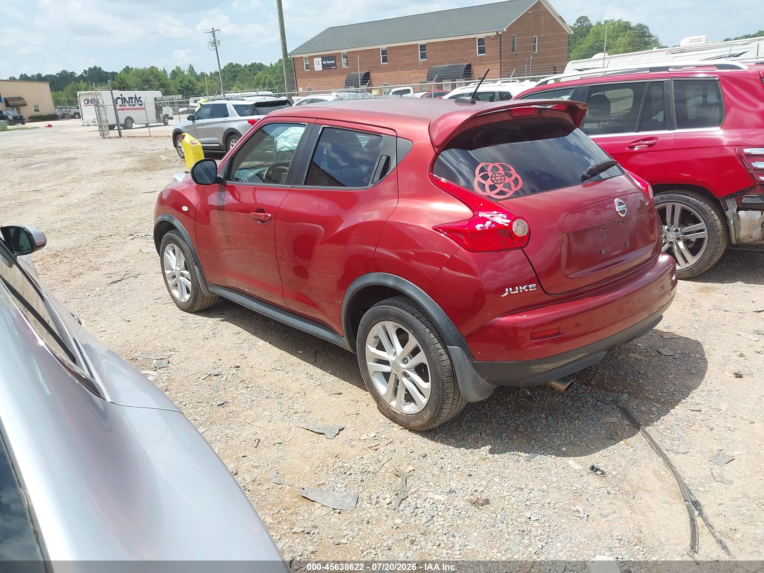 2011 Nissan Juke Sl Red vin: JN8AF5MV8BT023490
