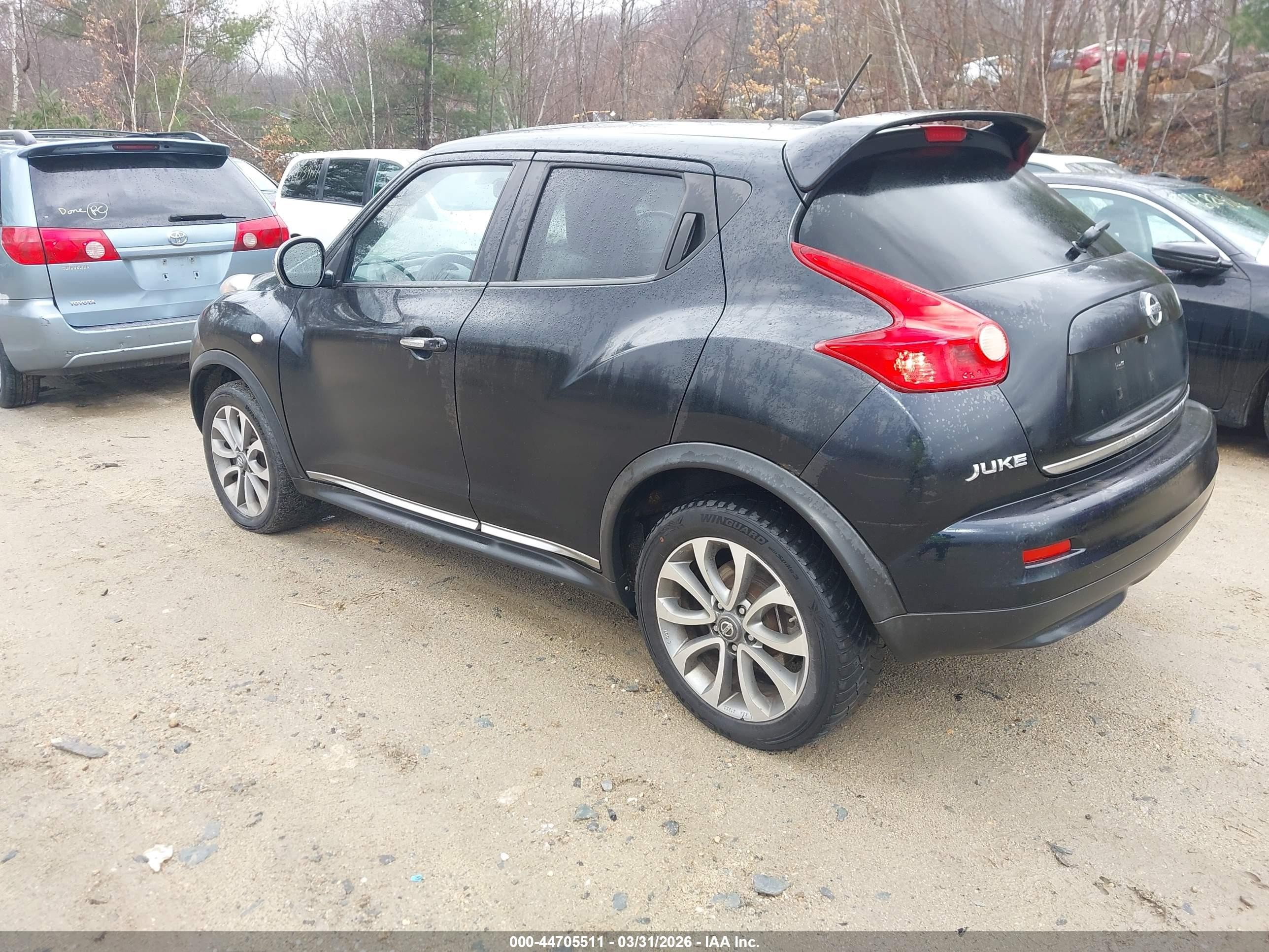 2011 Nissan Juke Sl Black vin: JN8AF5MV8BT027927