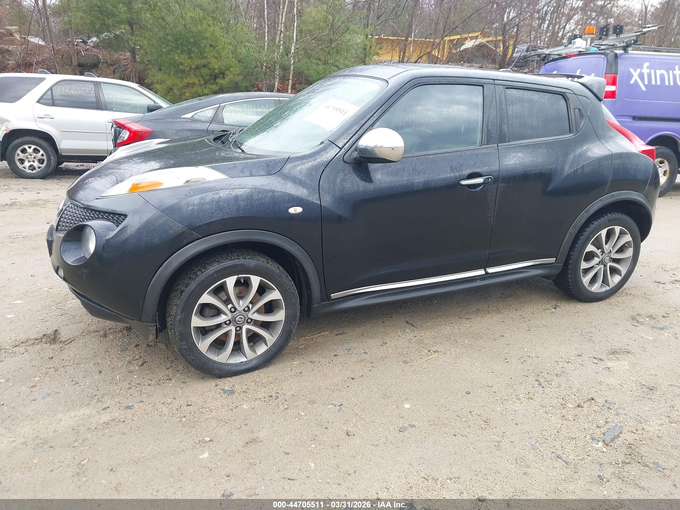 2011 Nissan Juke Sl Black vin: JN8AF5MV8BT027927