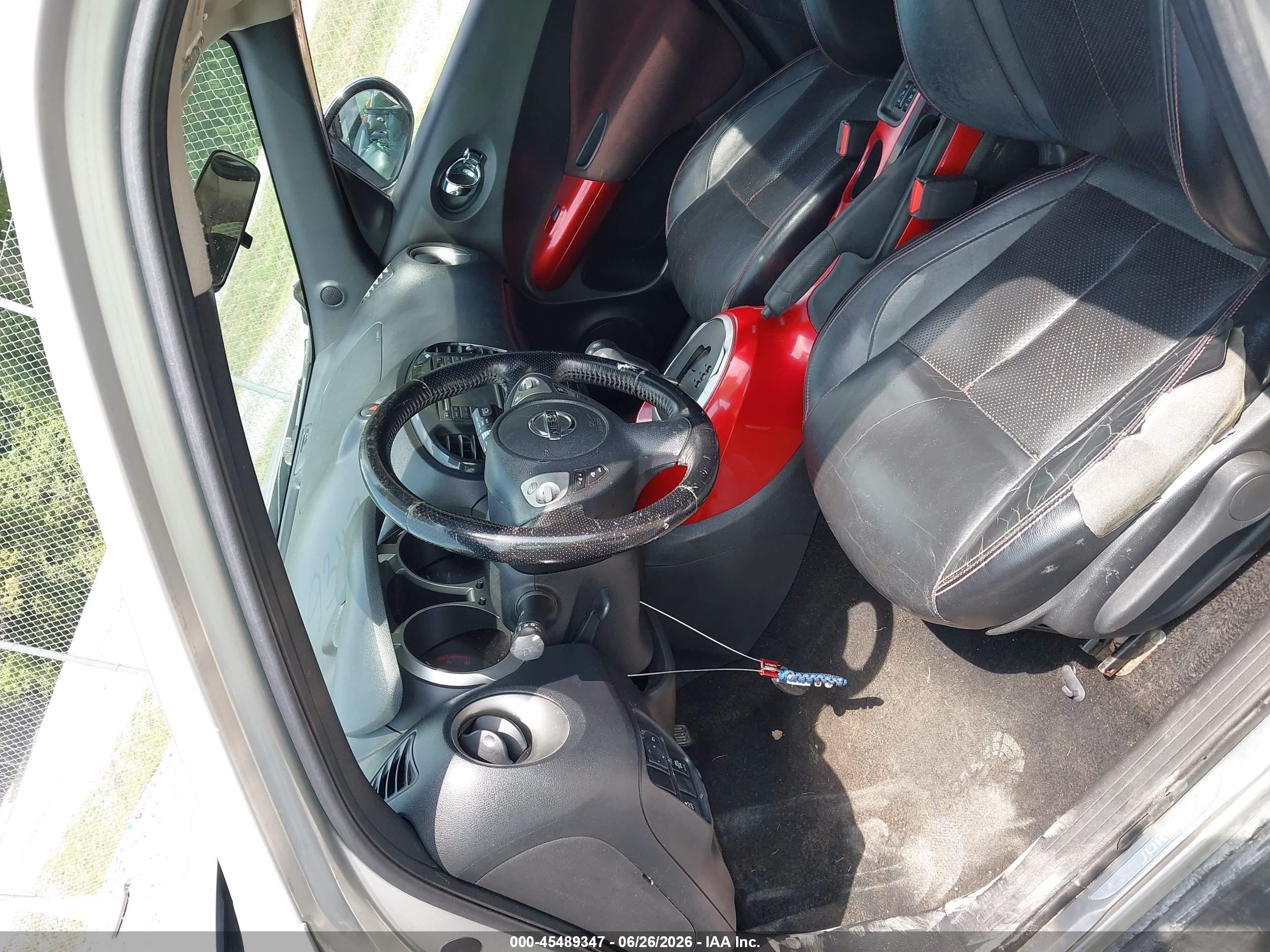 2012 Nissan Juke Sl Серебряный vin: JN8AF5MV8CT117757