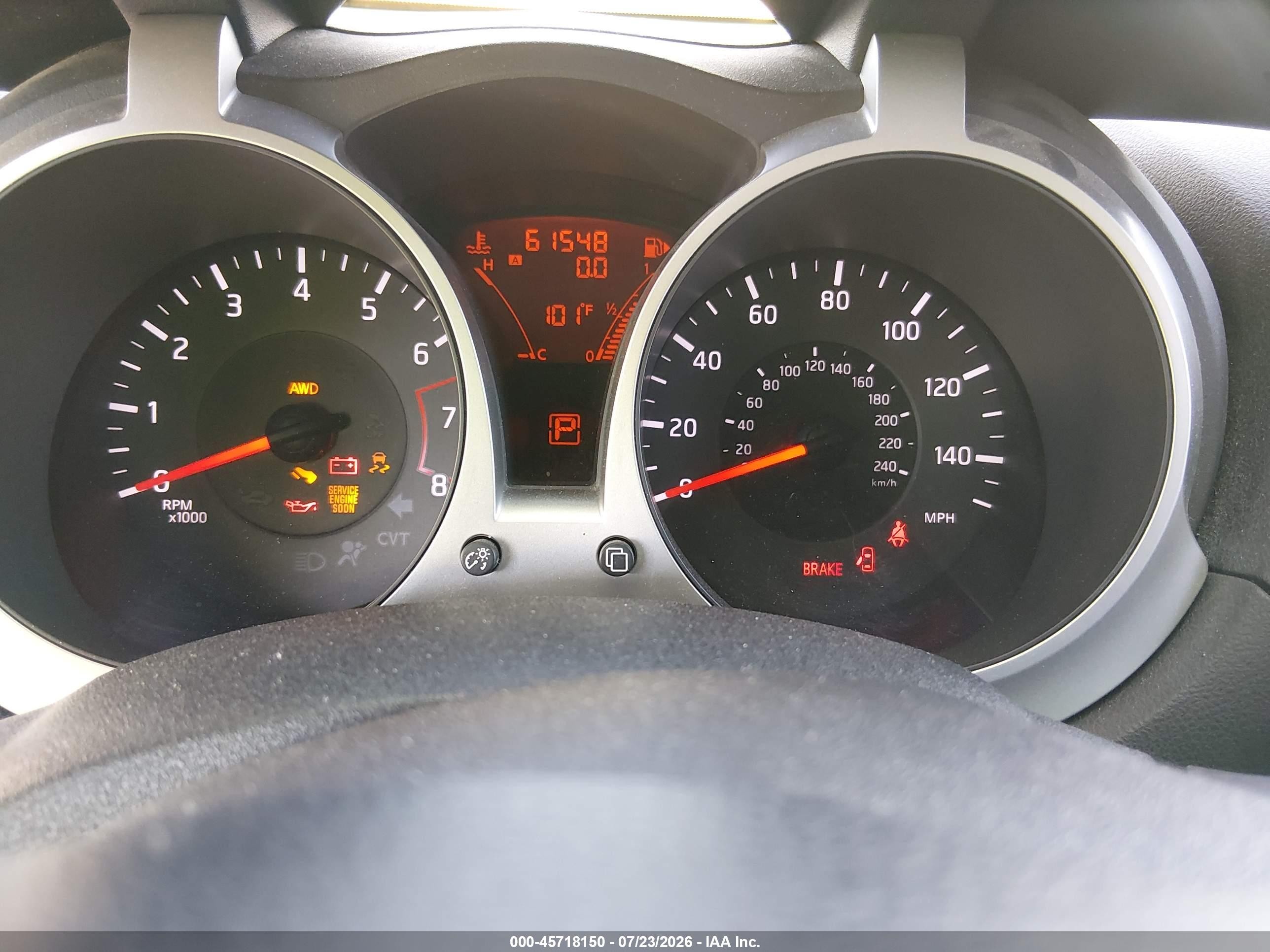 2012 Nissan Juke Sv Silver vin: JN8AF5MV8CT120058