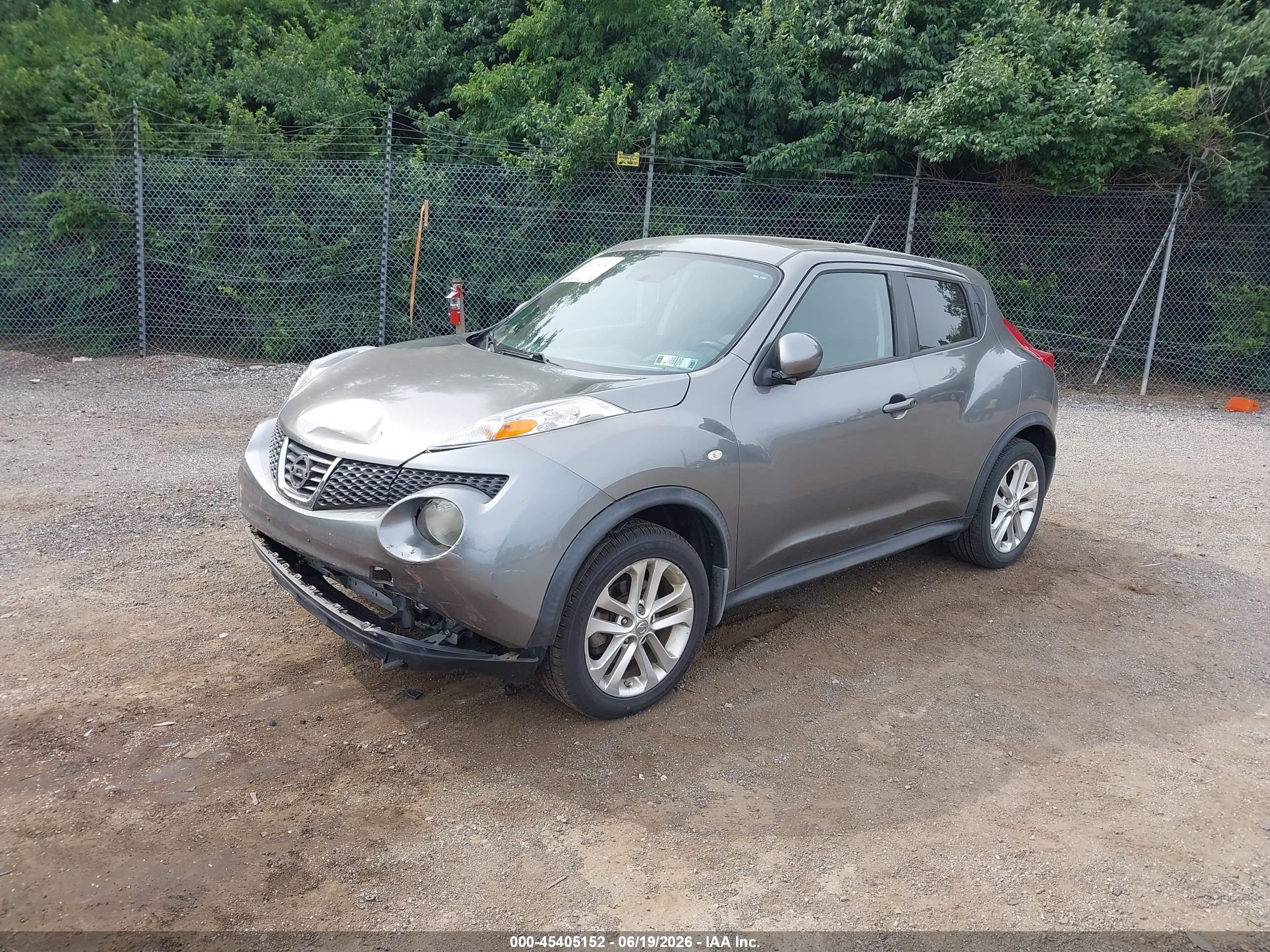 2012 Nissan Juke Sl Gray vin: JN8AF5MV8CT124630