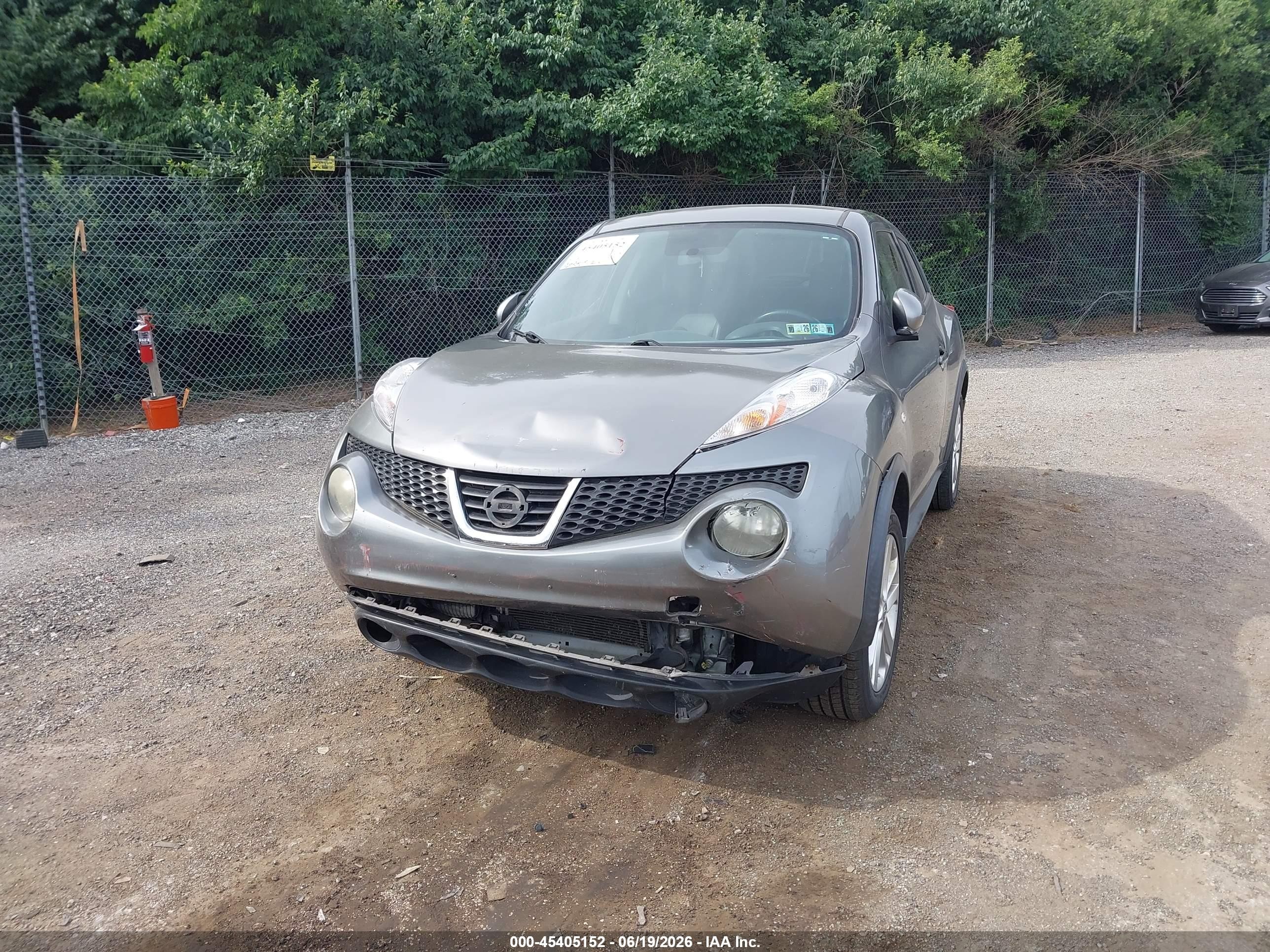 2012 Nissan Juke Sl Gray vin: JN8AF5MV8CT124630