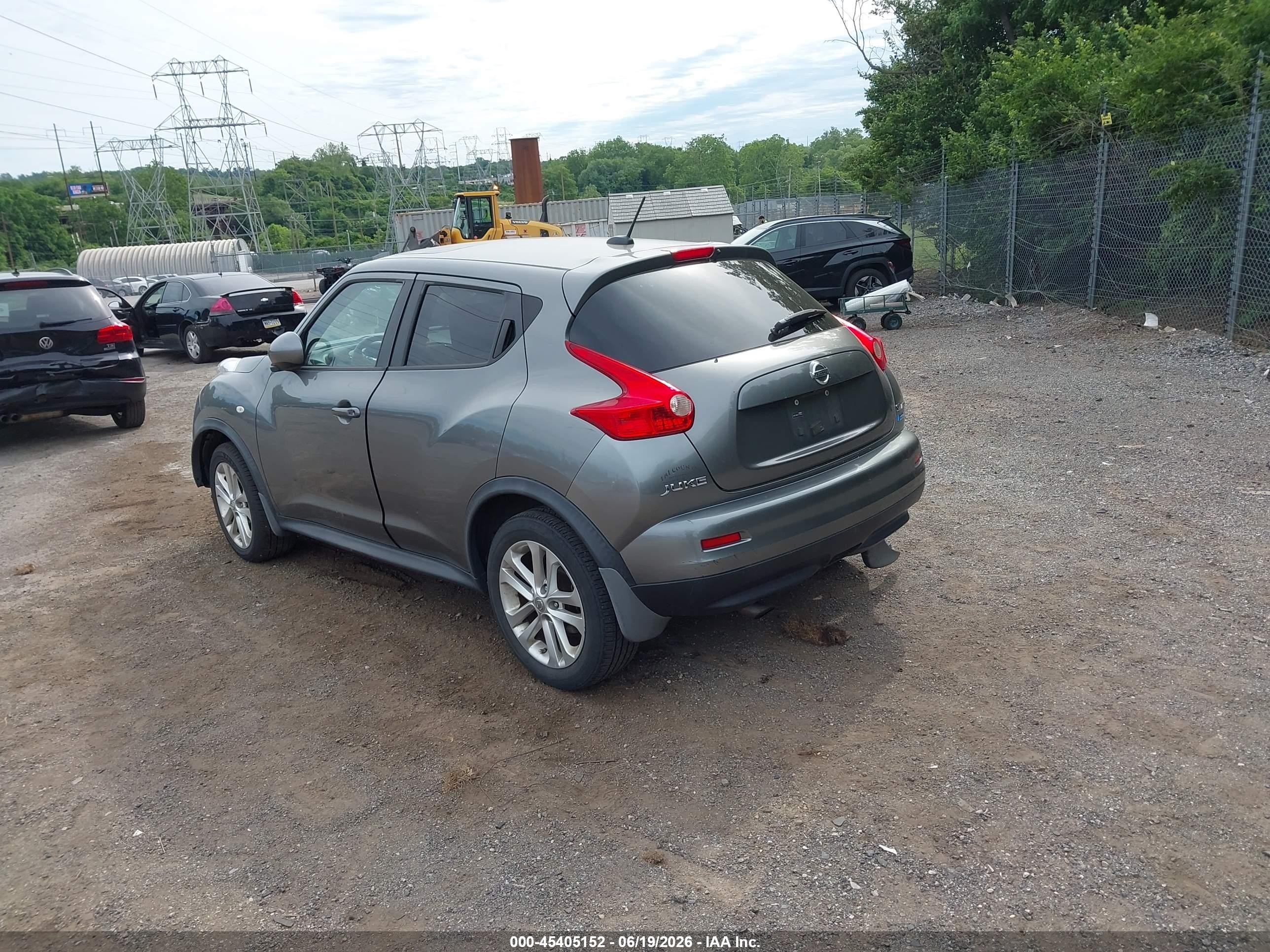2012 Nissan Juke Sl Gray vin: JN8AF5MV8CT124630
