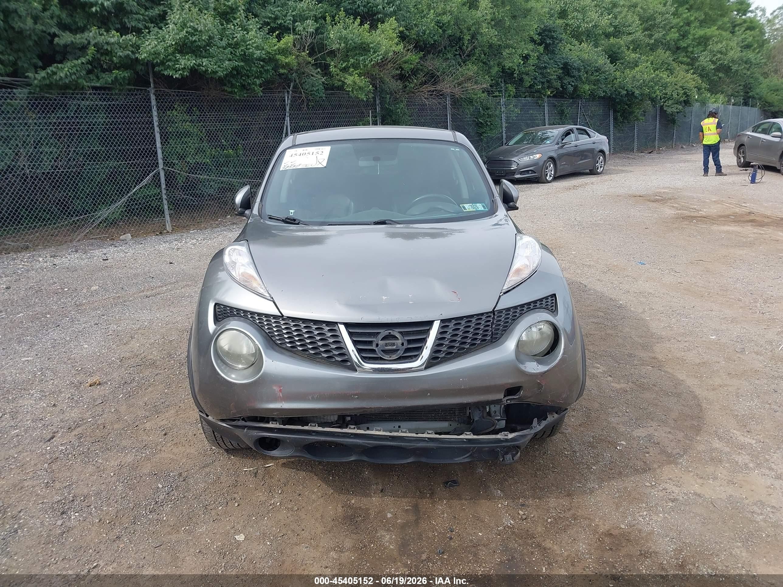 2012 Nissan Juke Sl Gray vin: JN8AF5MV8CT124630