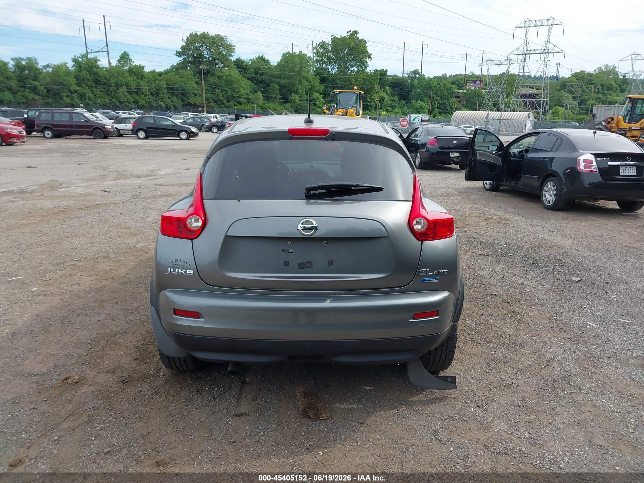 2012 Nissan Juke Sl Gray vin: JN8AF5MV8CT124630