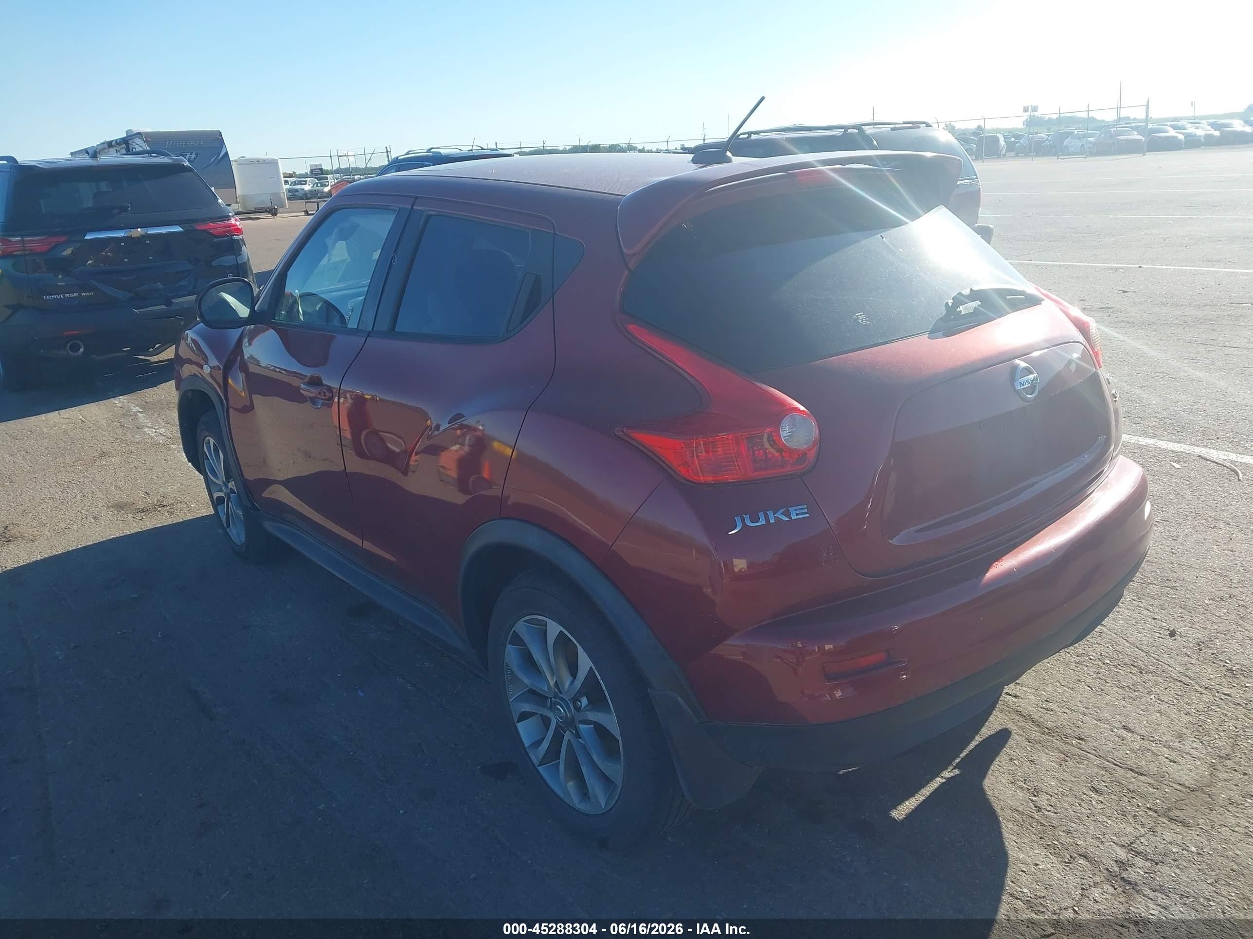 2012 Nissan Juke Sl Red vin: JN8AF5MV8CT125082