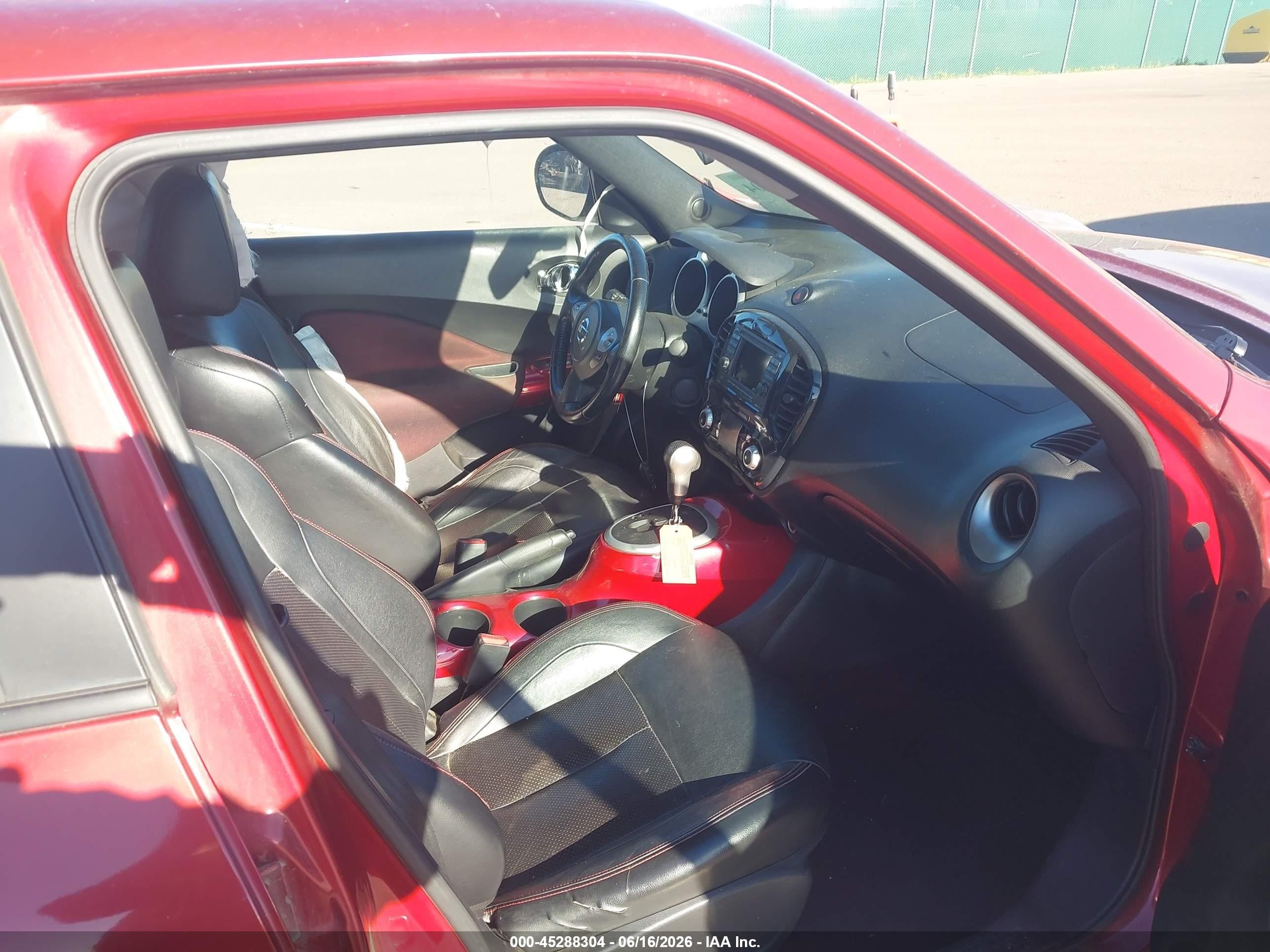 2012 Nissan Juke Sl Red vin: JN8AF5MV8CT125082