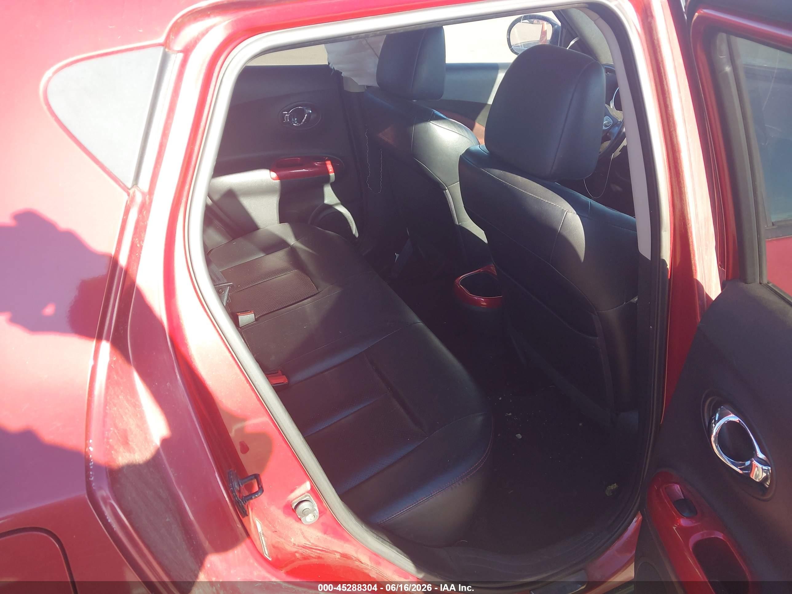 2012 Nissan Juke Sl Red vin: JN8AF5MV8CT125082