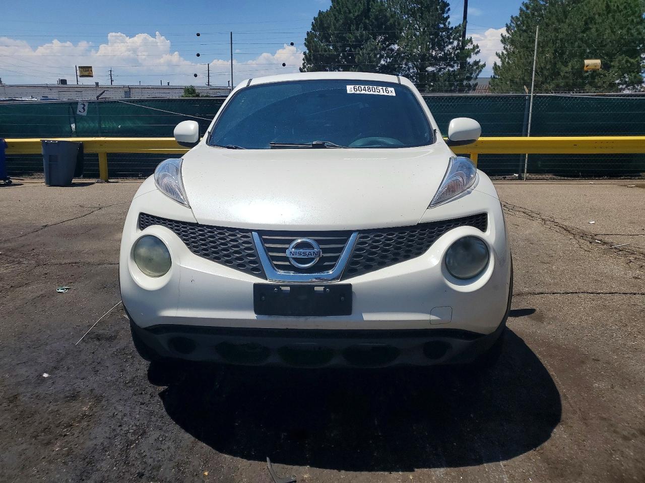 2013 Nissan Juke S White vin: JN8AF5MV8DT207587