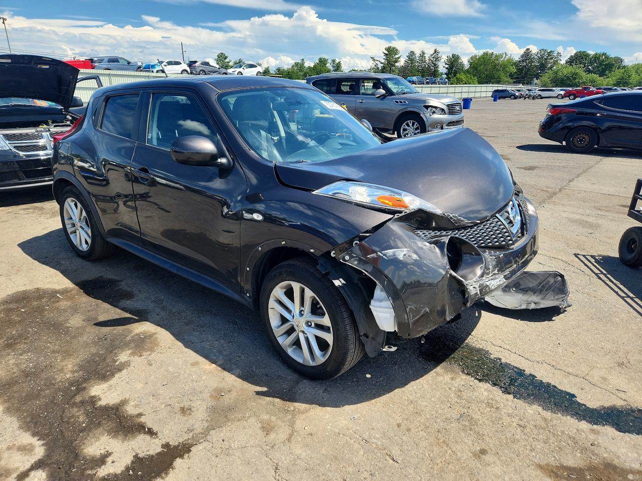 2013 Nissan Juke S Угольный vin: JN8AF5MV8DT209825