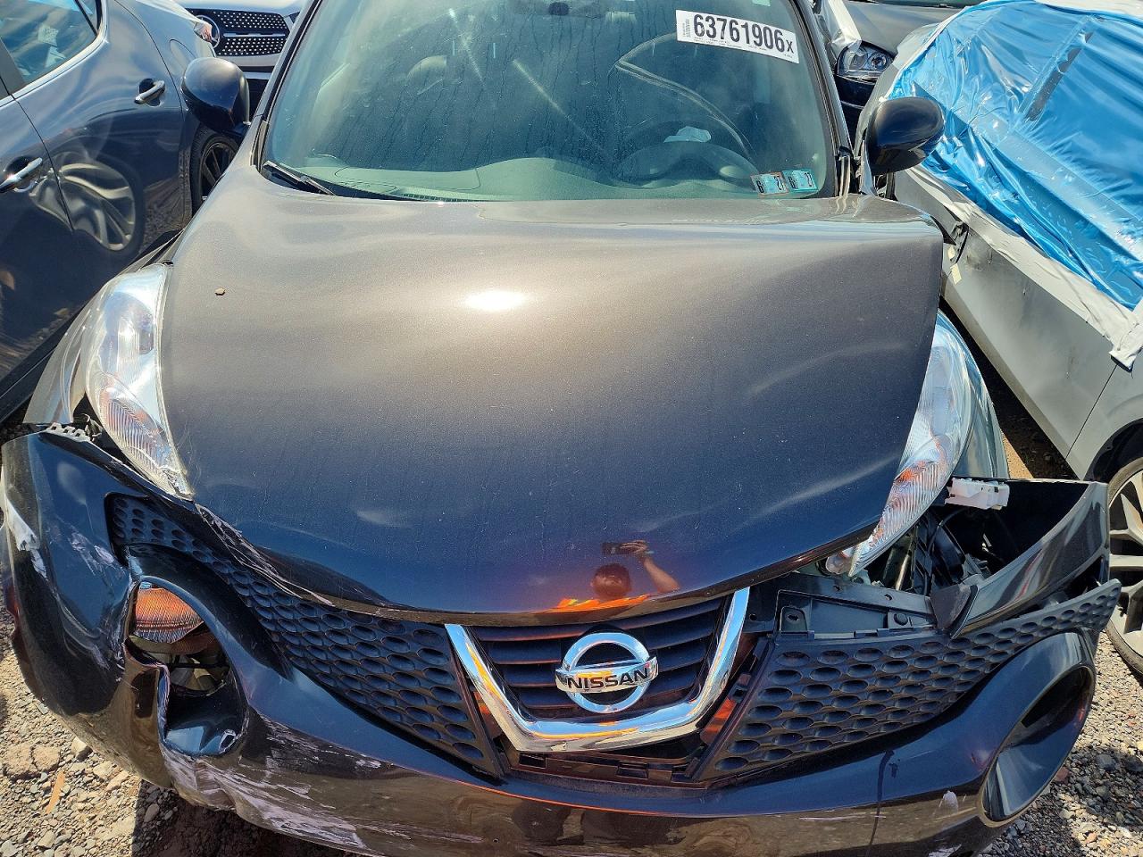 2013 Nissan Juke S Угольный vin: JN8AF5MV8DT209825