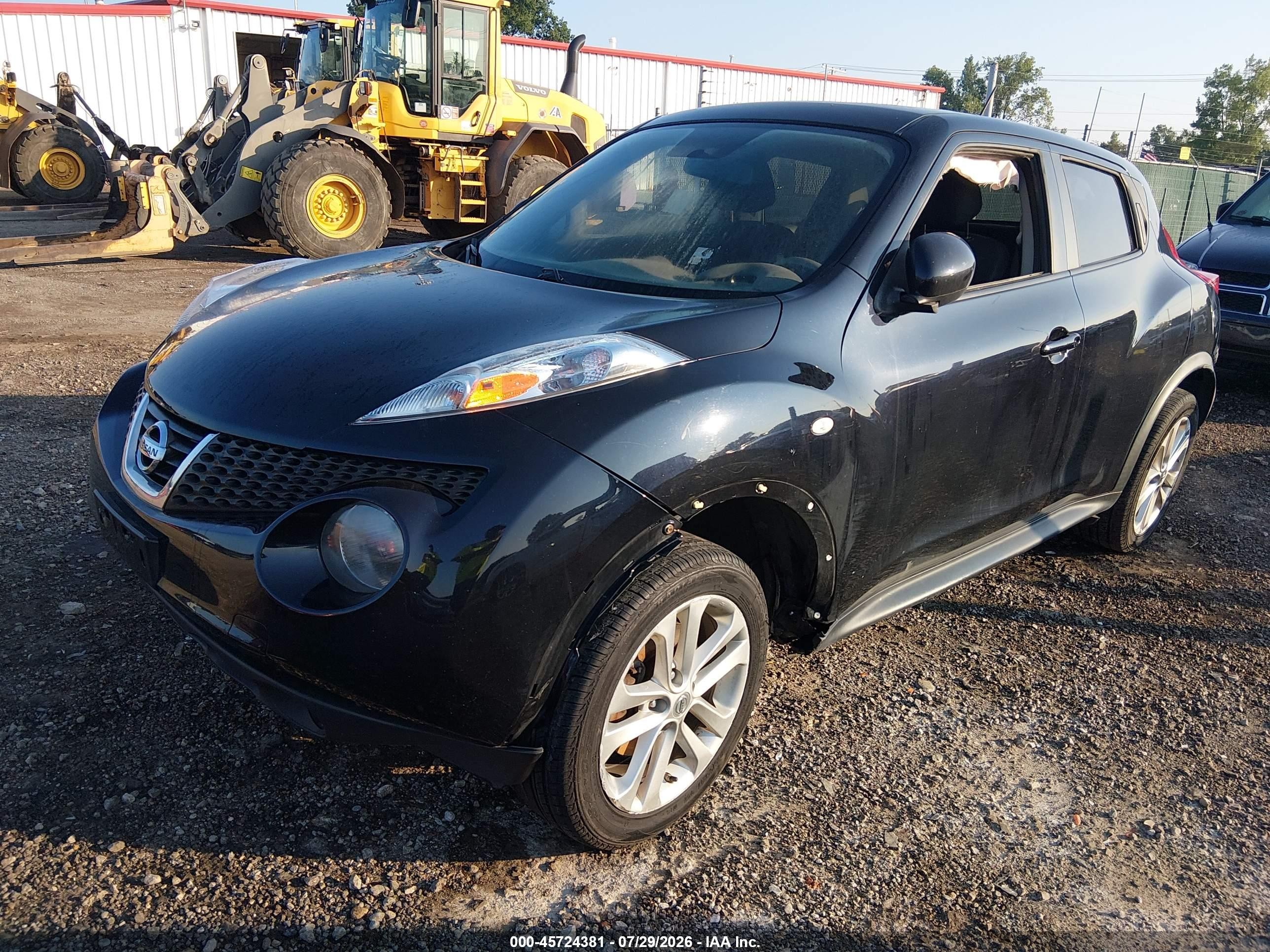 2013 Nissan Juke Sv Черный vin: JN8AF5MV8DT218590