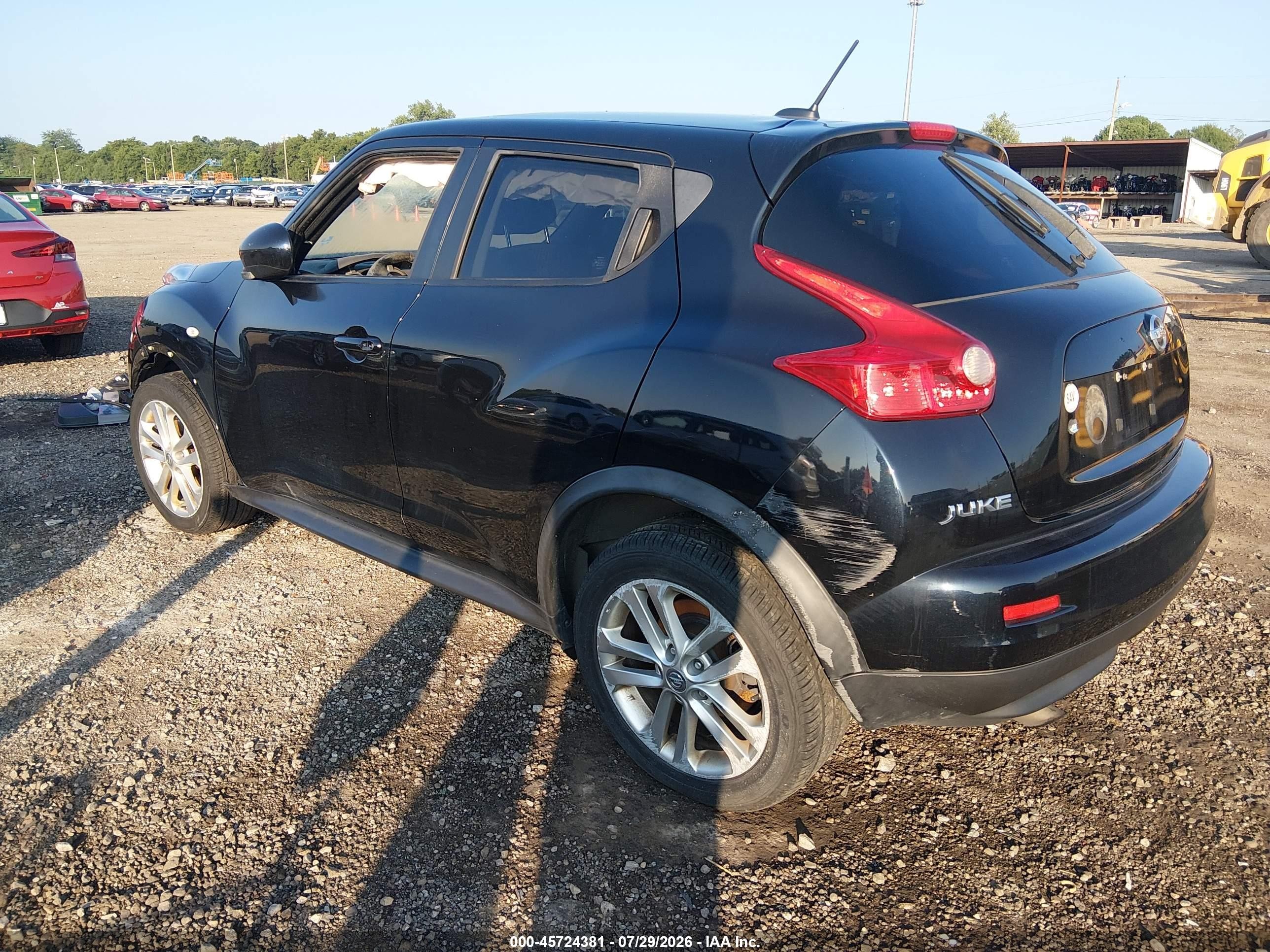 2013 Nissan Juke Sv Черный vin: JN8AF5MV8DT218590