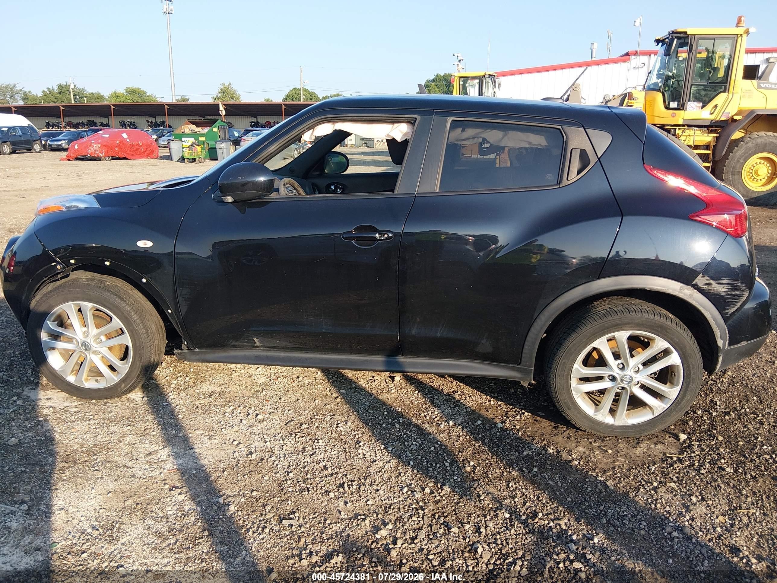 2013 Nissan Juke Sv Черный vin: JN8AF5MV8DT218590