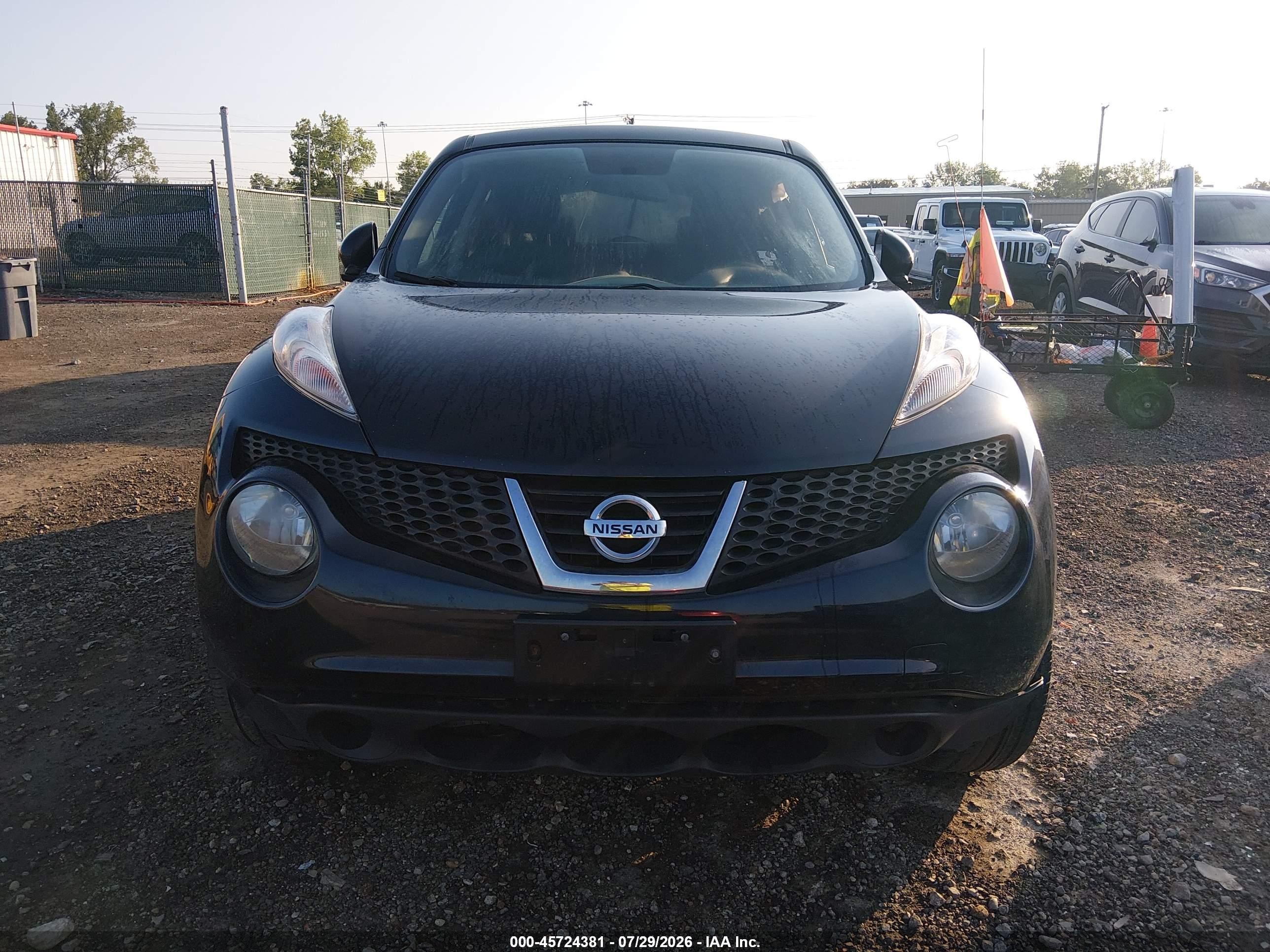 2013 Nissan Juke Sv Черный vin: JN8AF5MV8DT218590