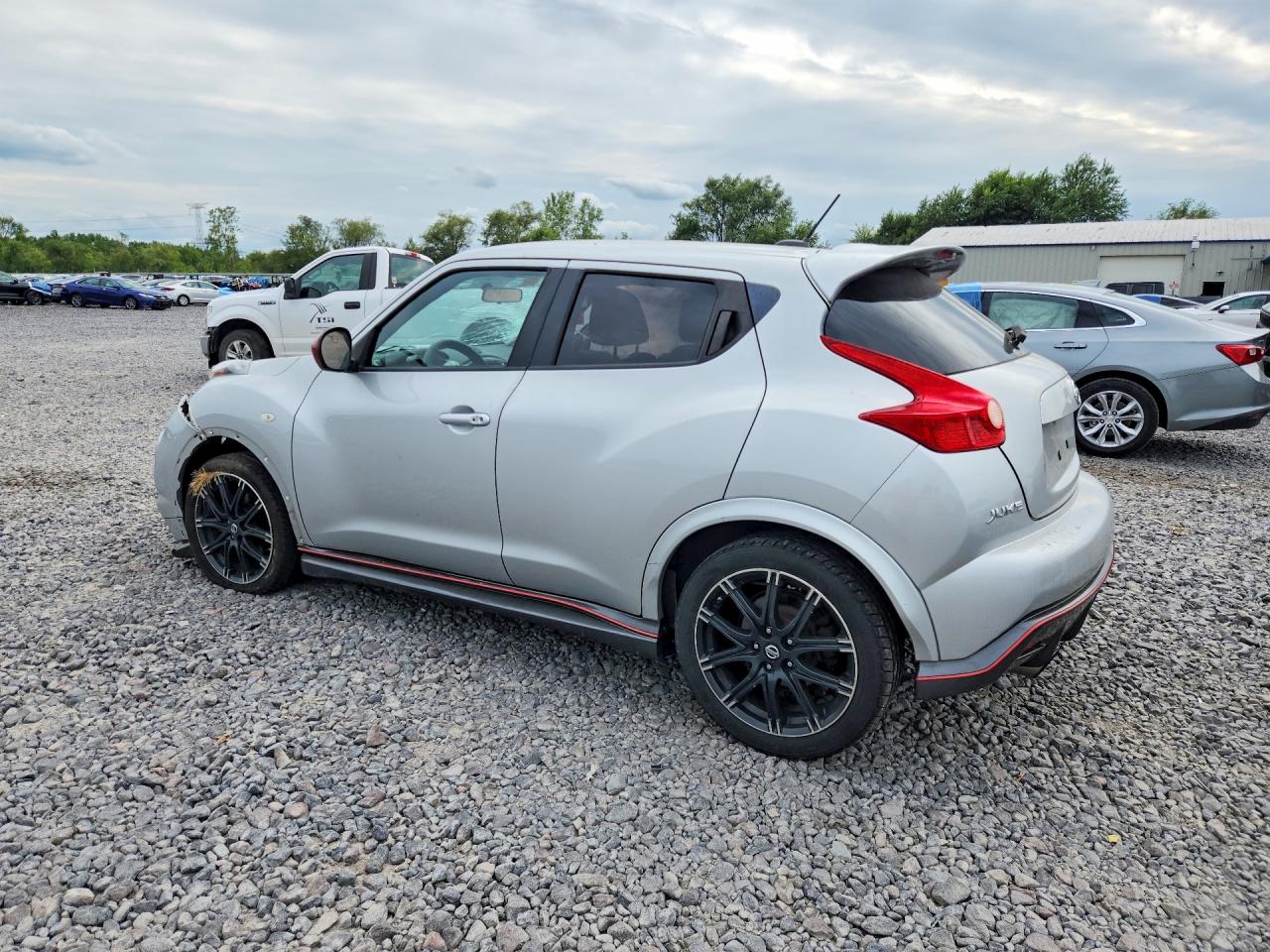 2013 Nissan Juke S Silver vin: JN8AF5MV8DT220596