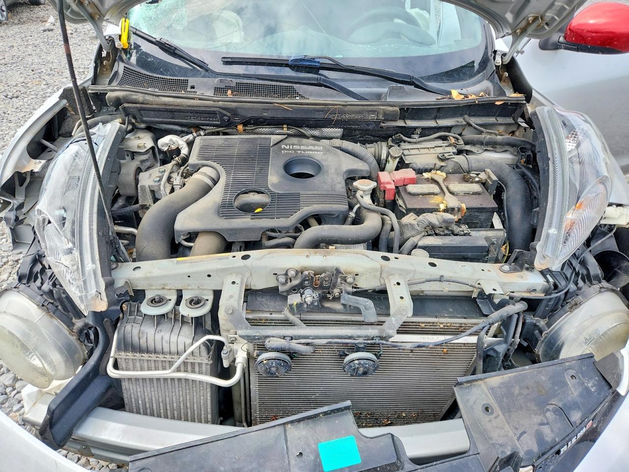 2013 Nissan Juke S Silver vin: JN8AF5MV8DT220596