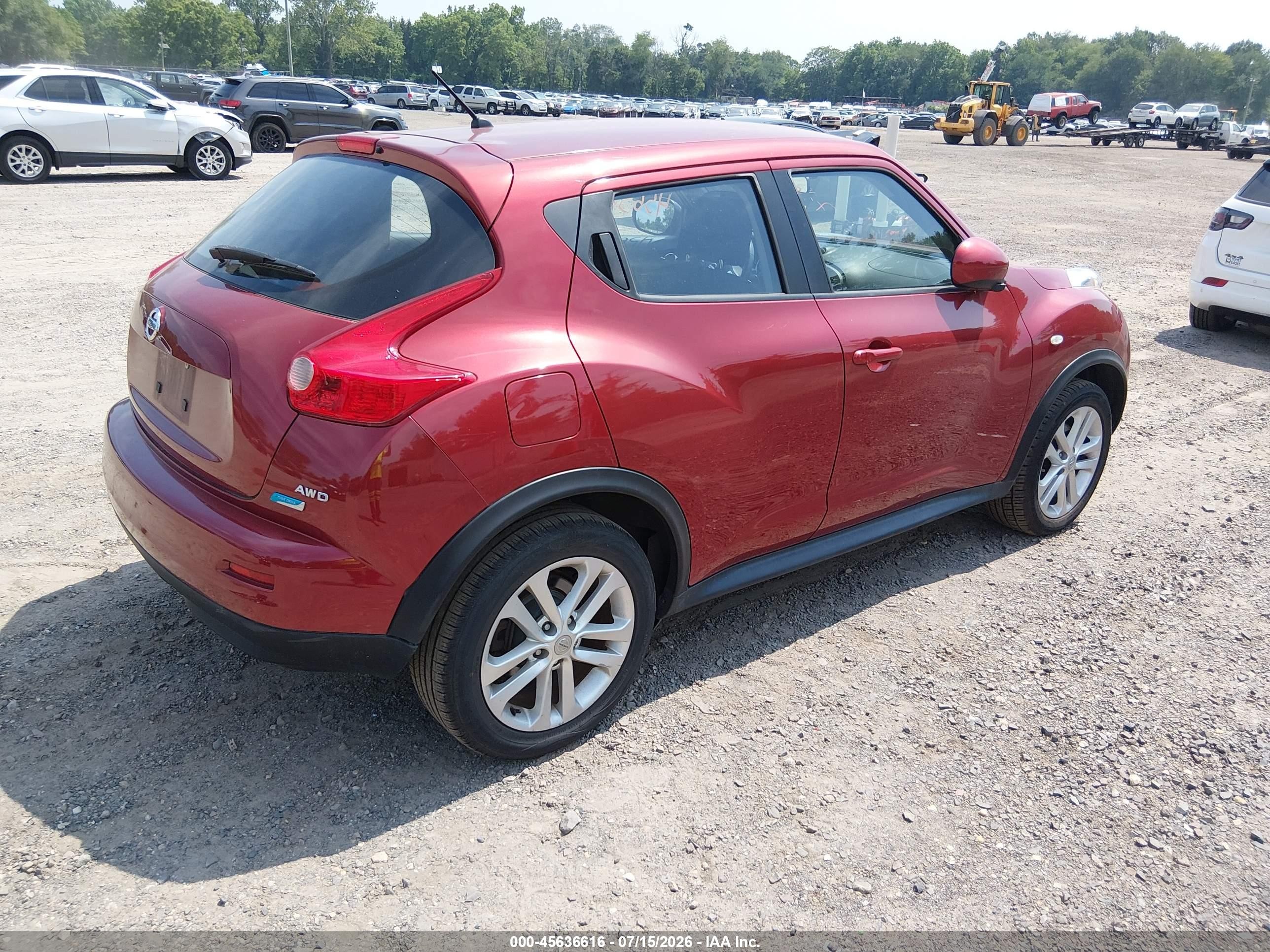 2013 Nissan Juke S Red vin: JN8AF5MV8DT227113