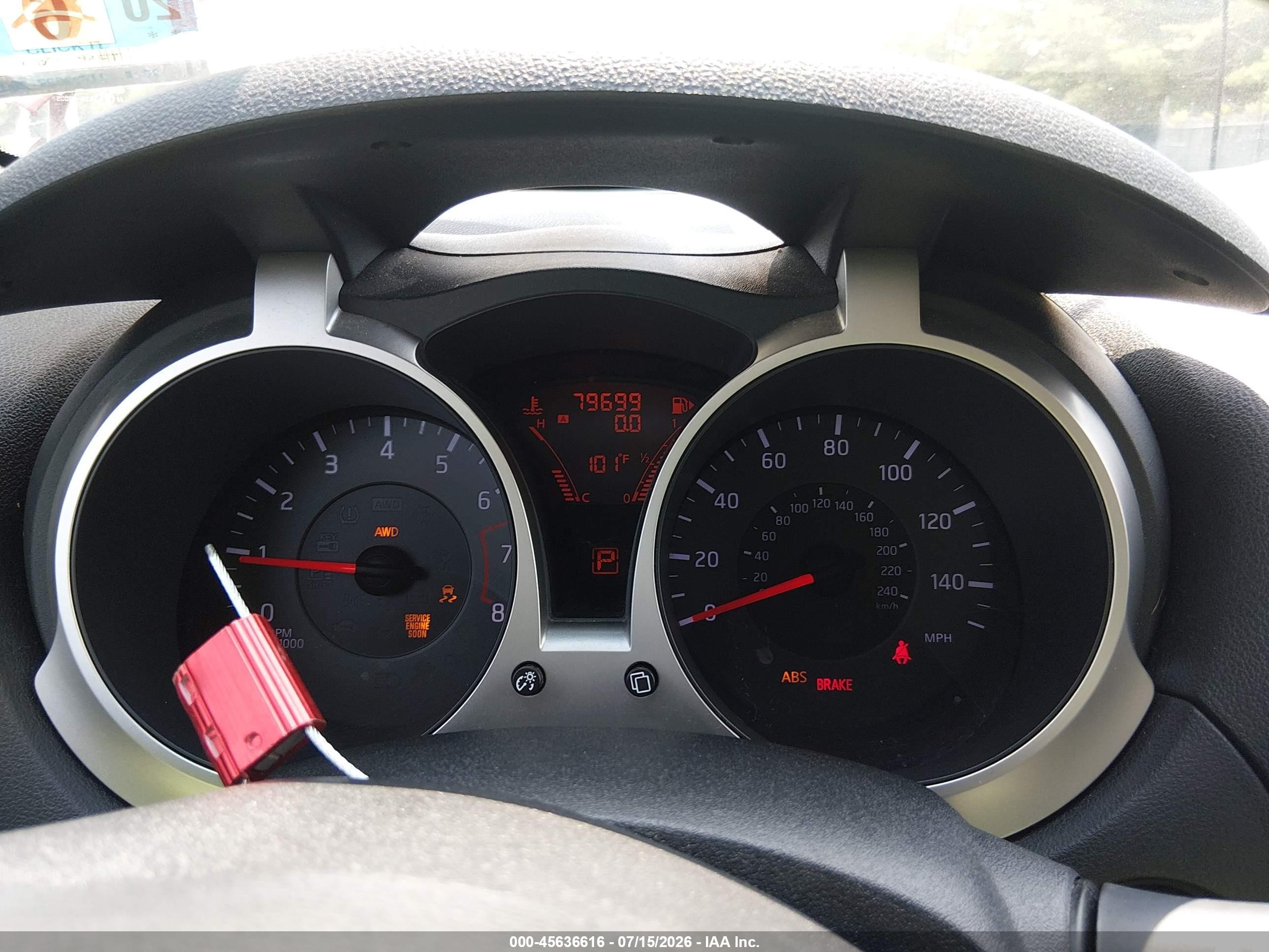 2013 Nissan Juke S Red vin: JN8AF5MV8DT227113