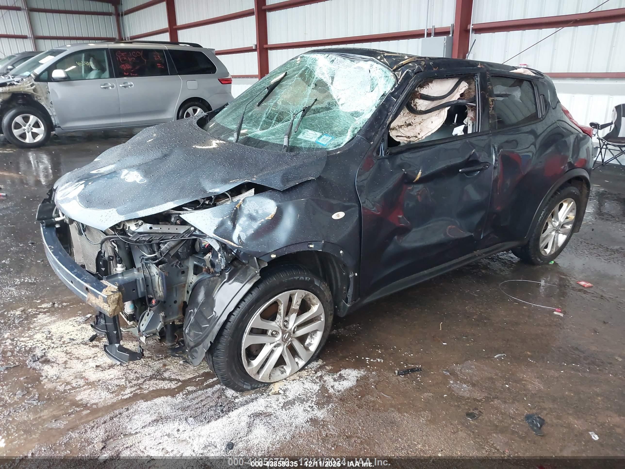 2013 Nissan Juke Sl Серый vin: JN8AF5MV8DT228214