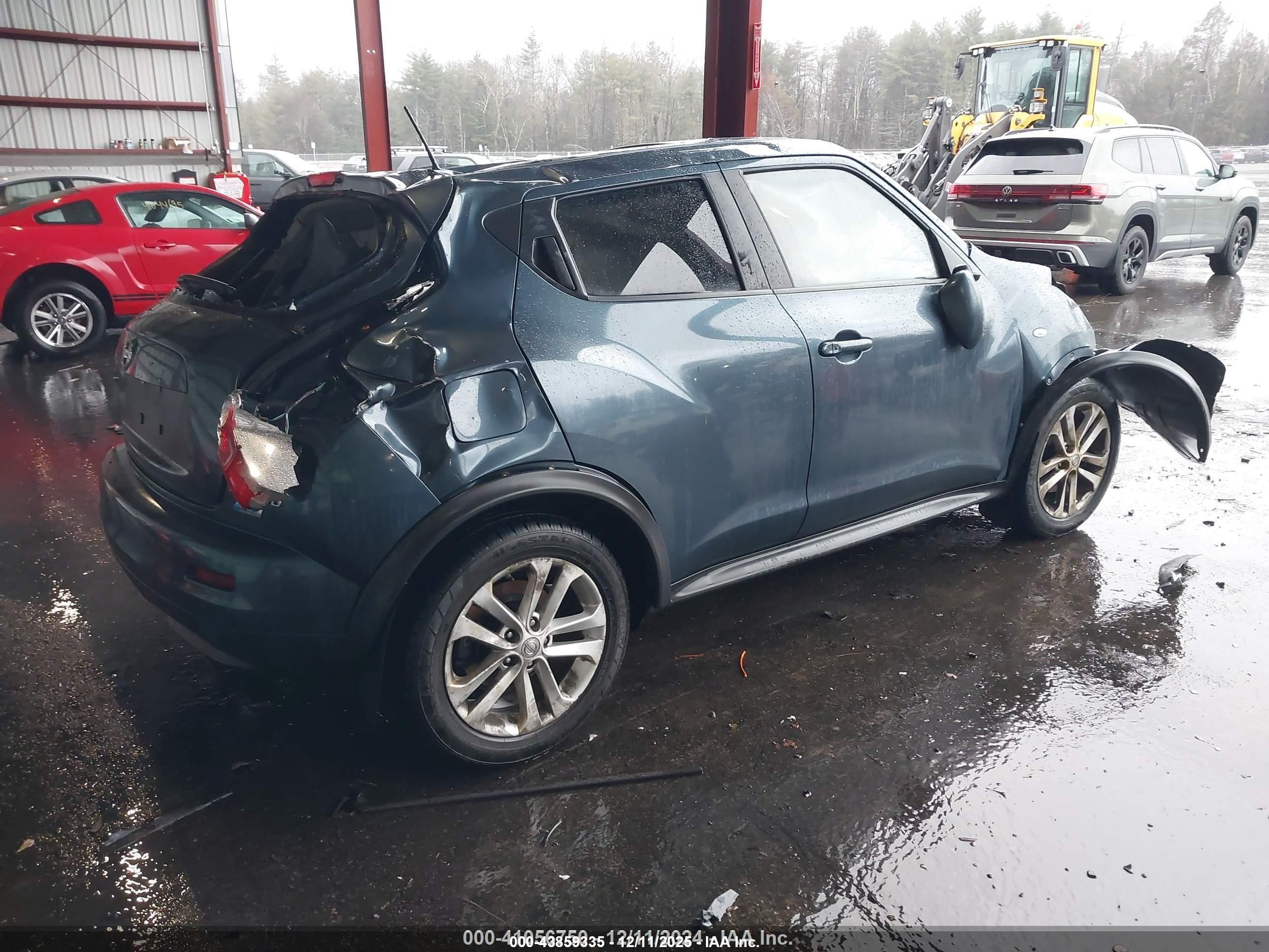 2013 Nissan Juke Sl Серый vin: JN8AF5MV8DT228214