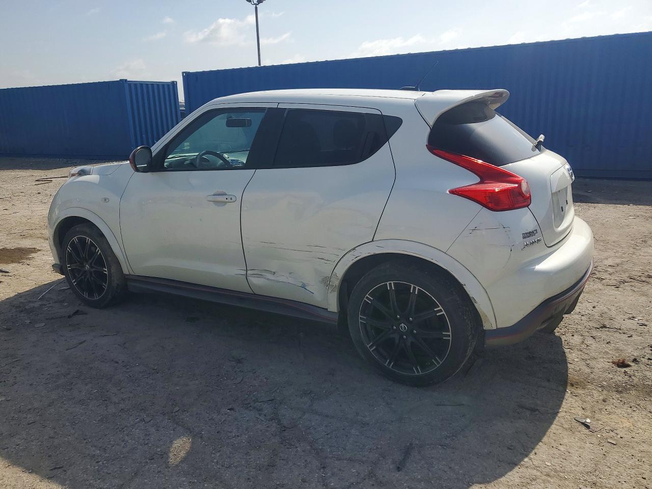 2013 Nissan Juke S White vin: JN8AF5MV8DT228407