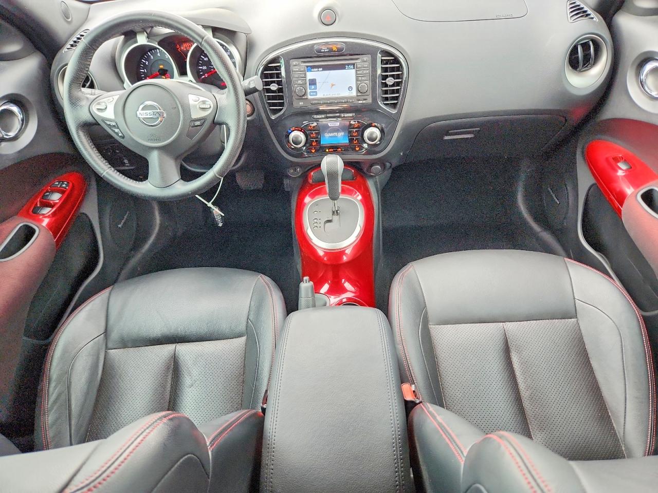 2014 Nissan Juke Sl Silver vin: JN8AF5MV8ET356633
