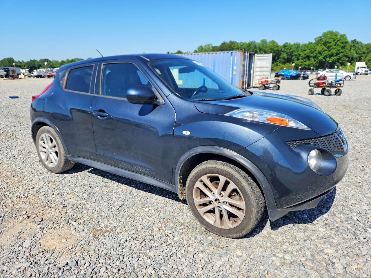 2014 Nissan Juke Sl Синий vin: JN8AF5MV8ET363761