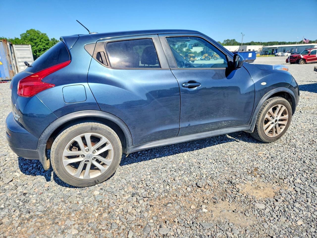 2014 Nissan Juke Sl Синий vin: JN8AF5MV8ET363761
