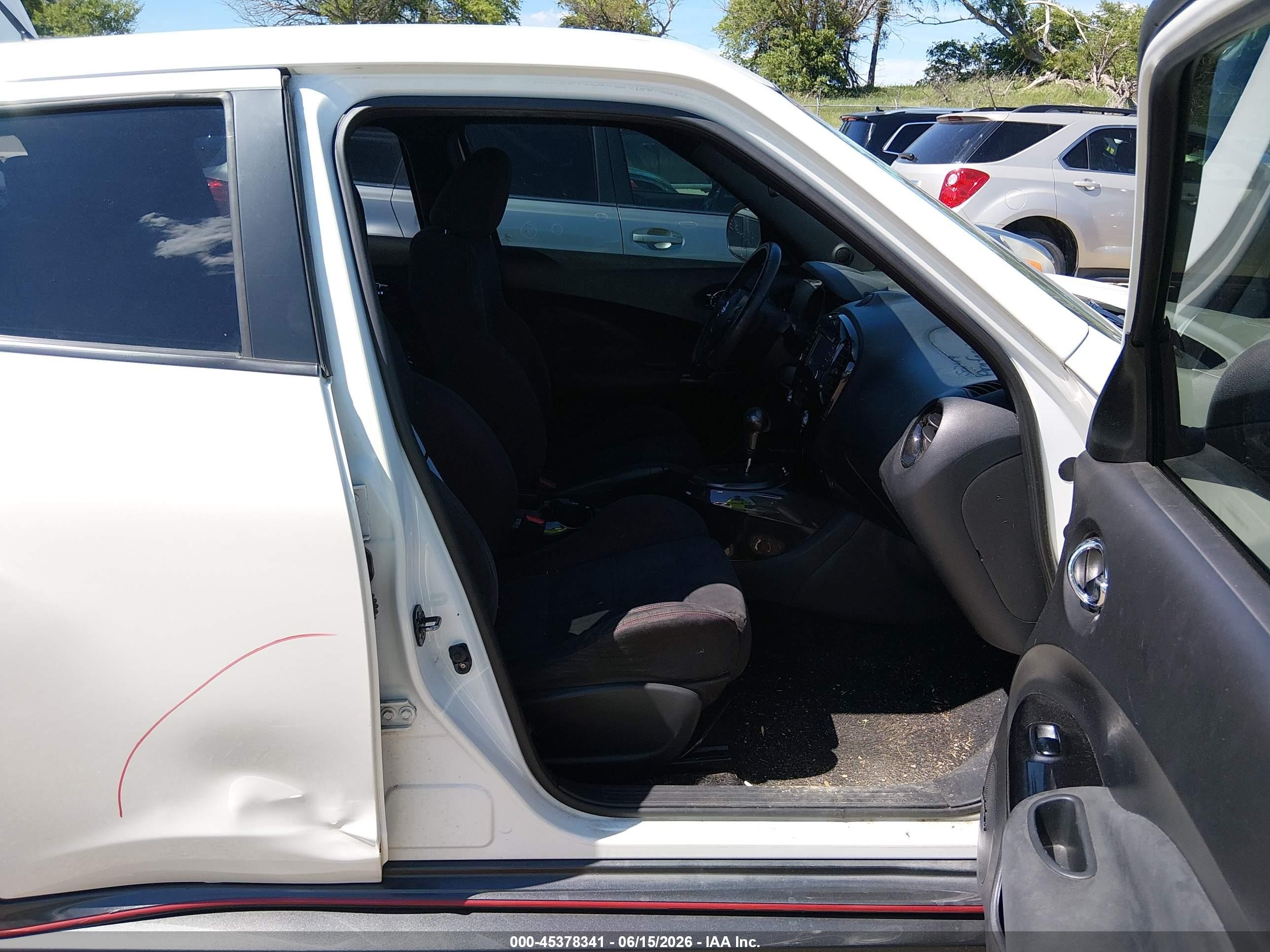 2014 Nissan Juke Nismo White vin: JN8AF5MV8ET364974