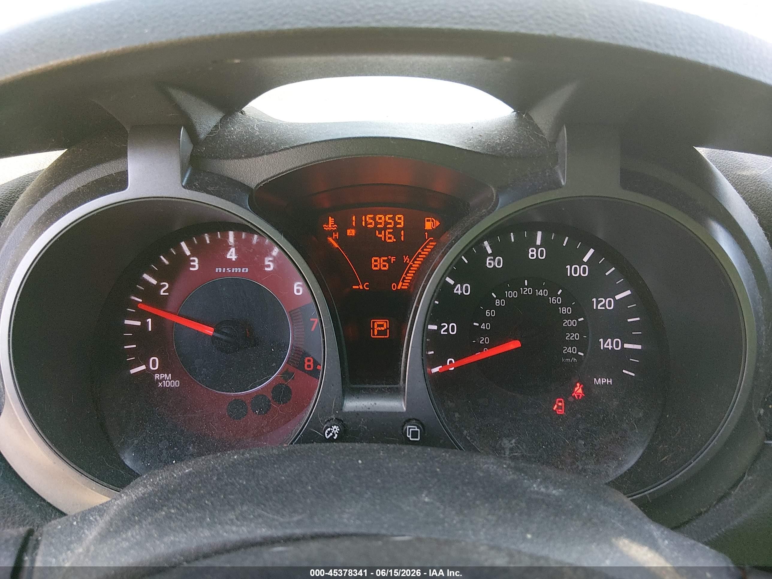 2014 Nissan Juke Nismo White vin: JN8AF5MV8ET364974