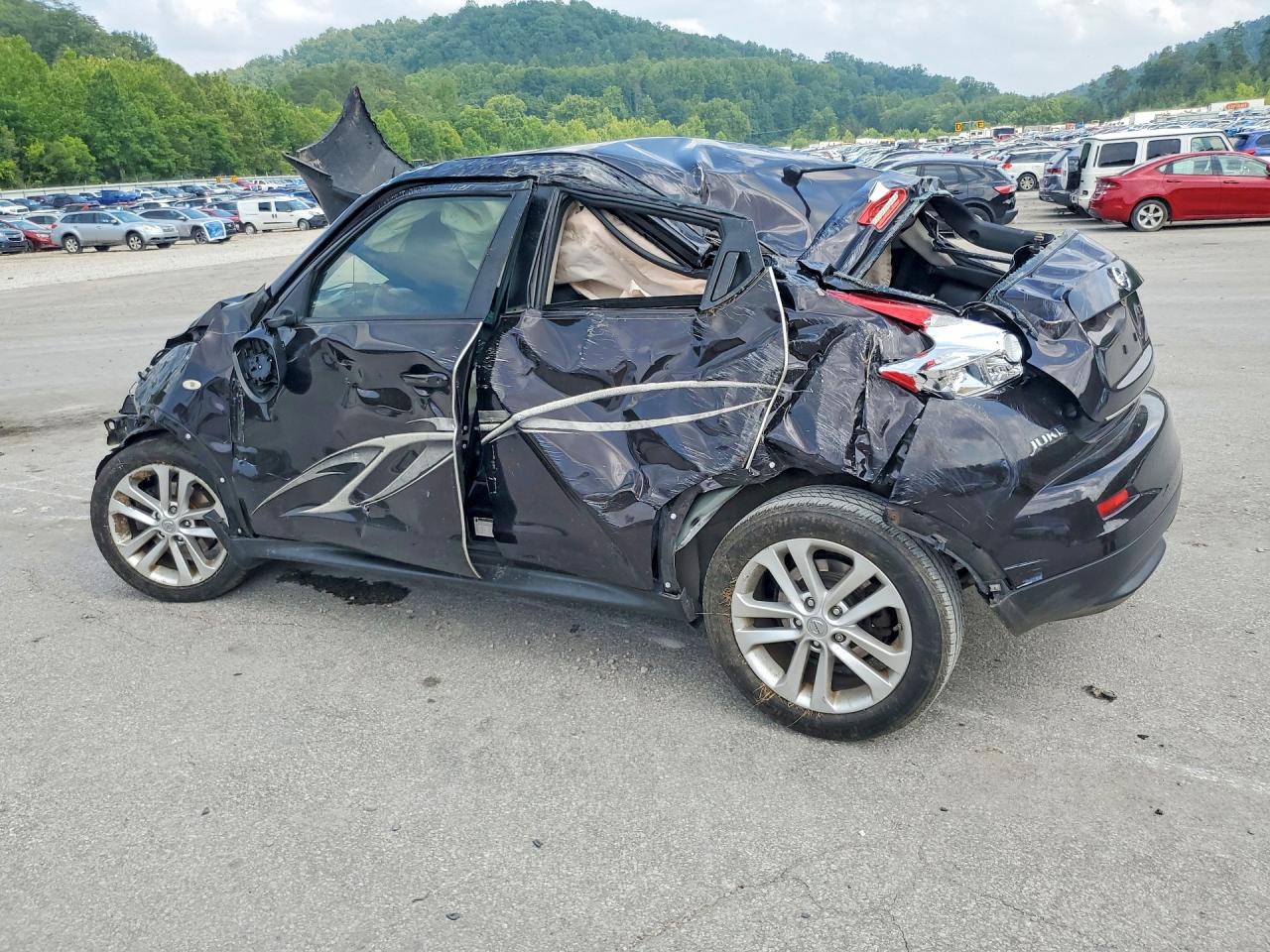 2014 Nissan Juke S Black vin: JN8AF5MV8ET480871