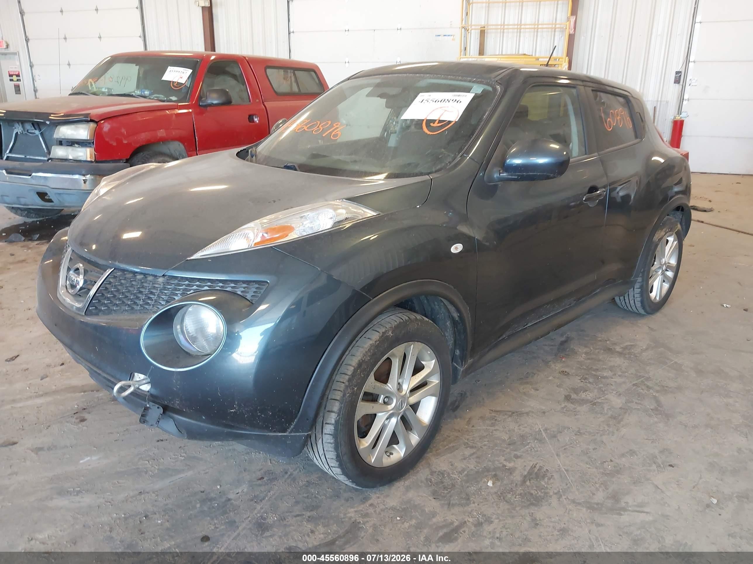 2014 Nissan Juke Sv Green vin: JN8AF5MV8ET484774