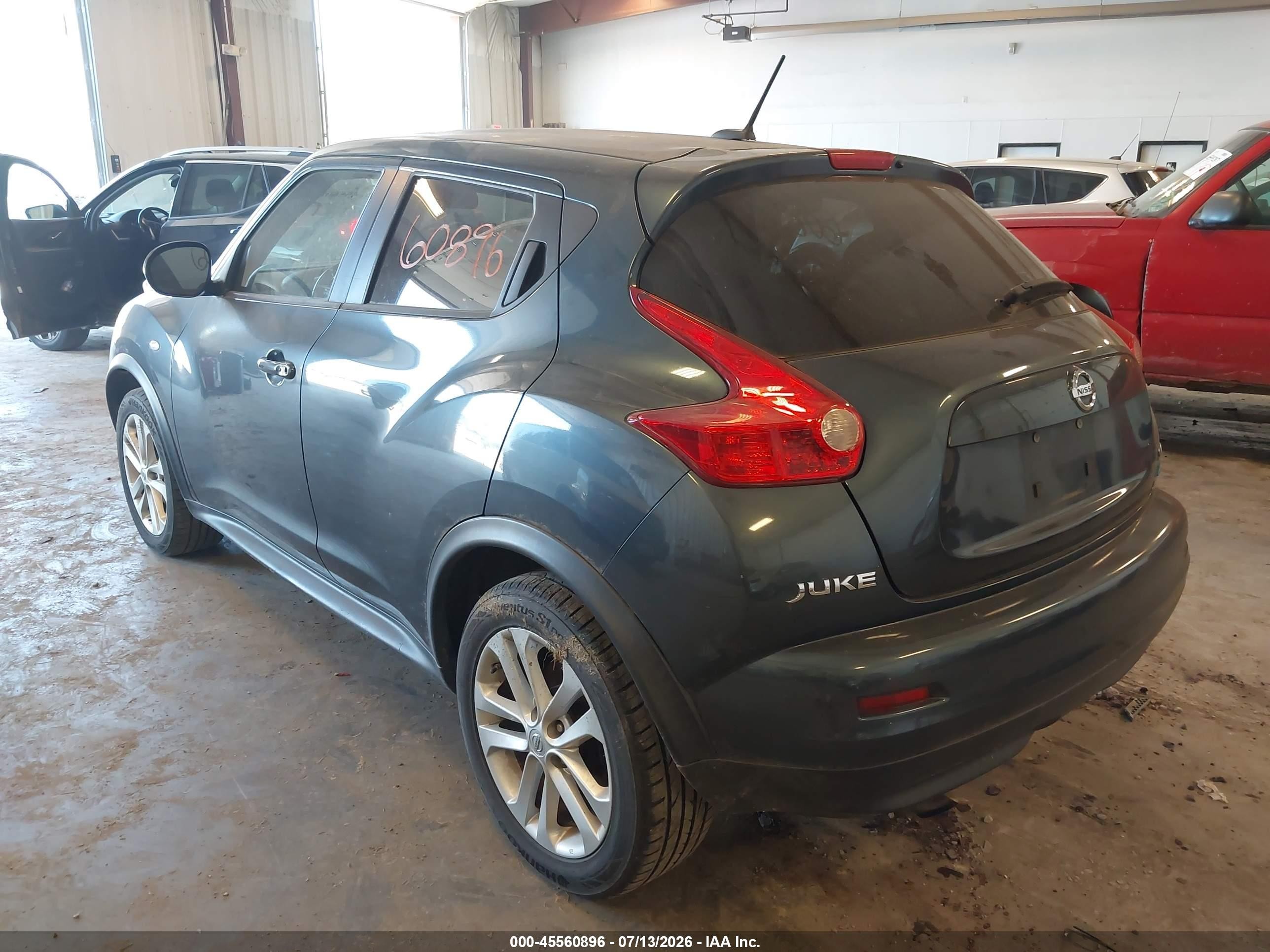 2014 Nissan Juke Sv Green vin: JN8AF5MV8ET484774