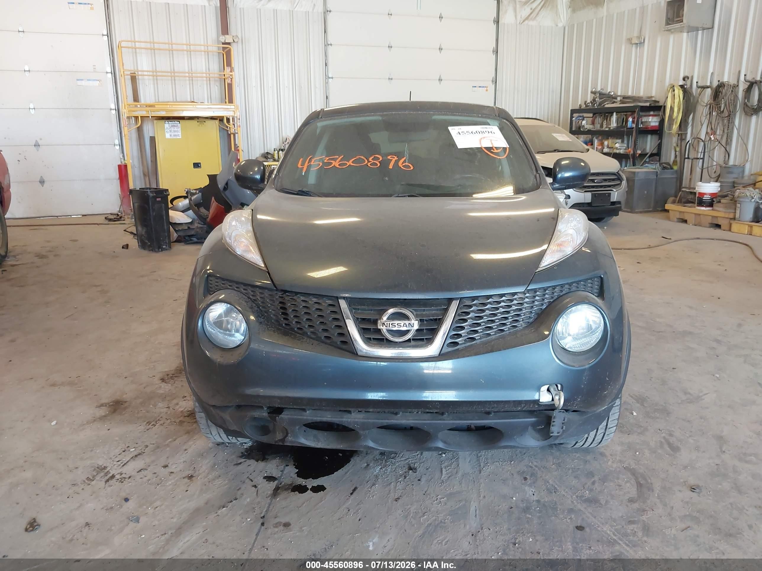 2014 Nissan Juke Sv Green vin: JN8AF5MV8ET484774