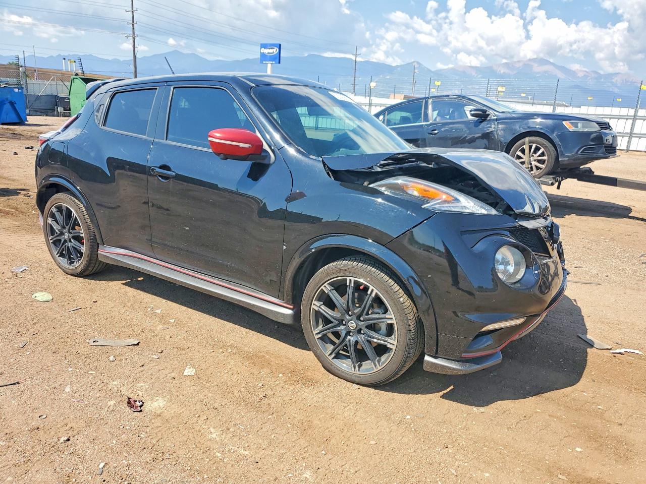 2015 Nissan Juke Nismo Black vin: JN8AF5MV8FT559894