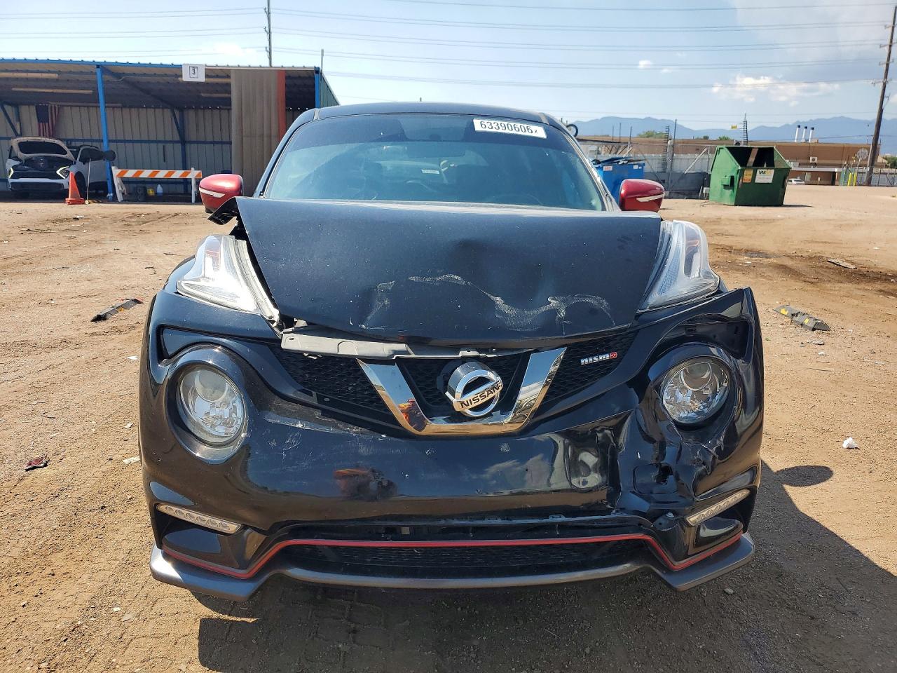 2015 Nissan Juke Nismo Black vin: JN8AF5MV8FT559894