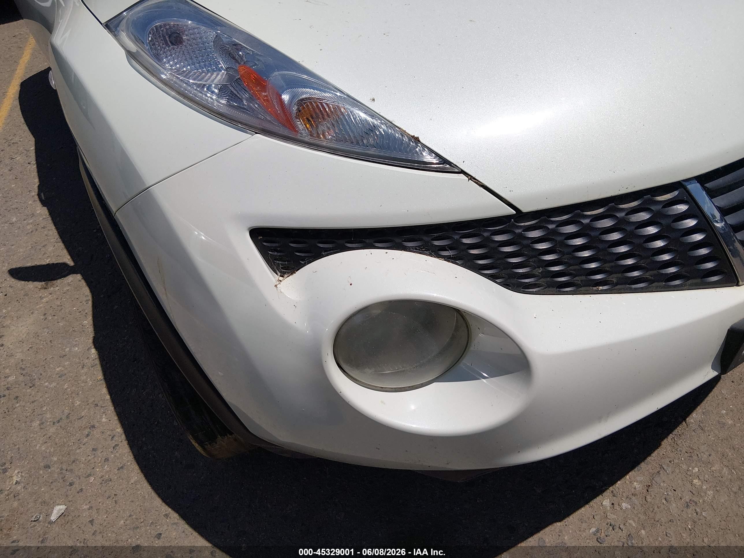 2011 Nissan Juke Sl Белый vin: JN8AF5MV9BT015124