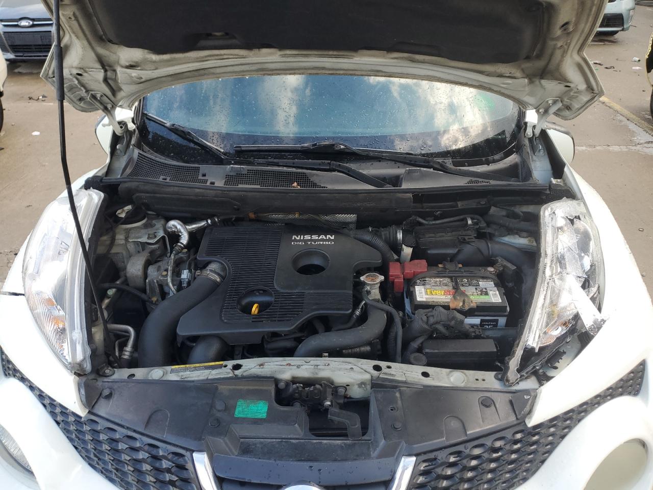 2011 Nissan Juke S Белый vin: JN8AF5MV9BT021876