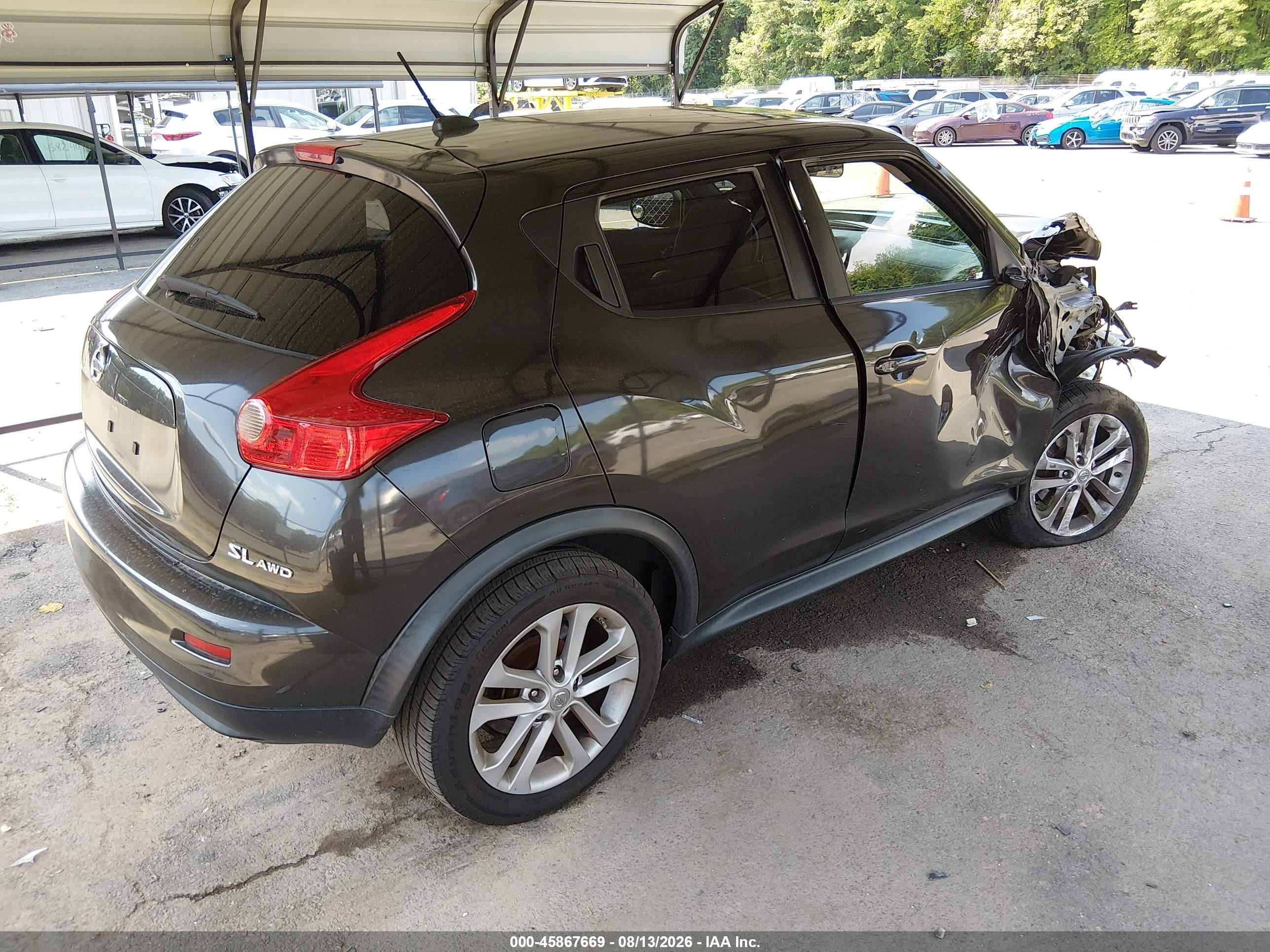 2011 Nissan Juke Sl Brown vin: JN8AF5MV9BT029010