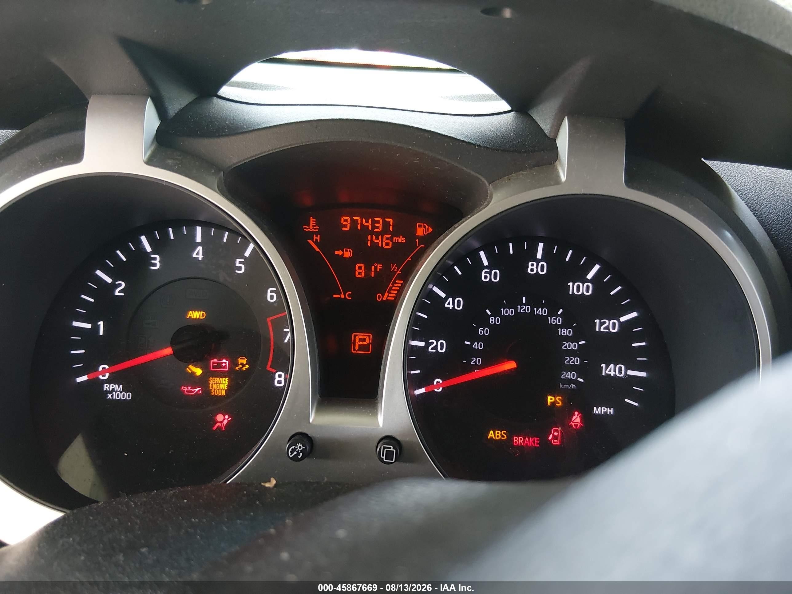 2011 Nissan Juke Sl Brown vin: JN8AF5MV9BT029010